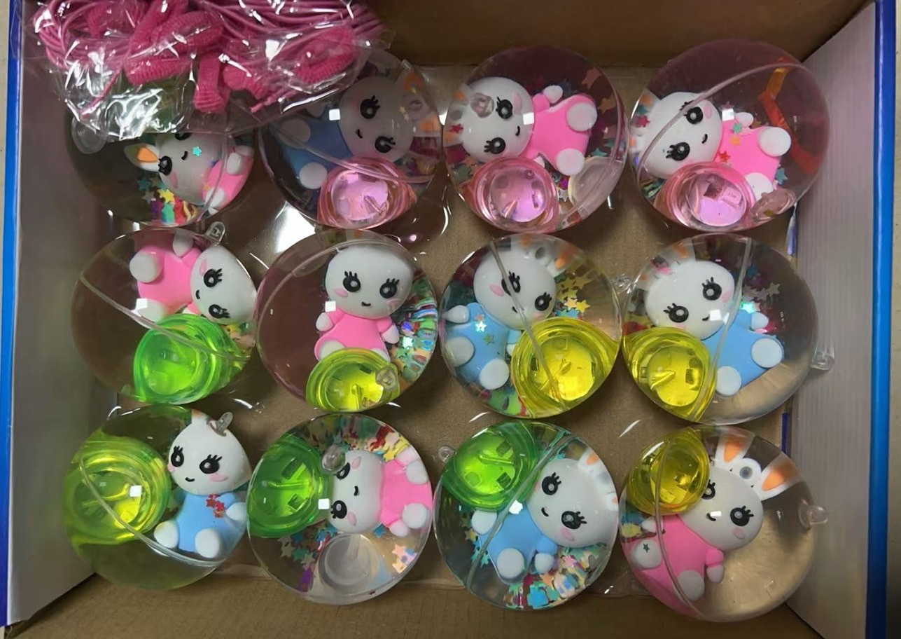 儿童发光水球闪光玩具儿童玩具闪光弹力球互动娱乐安全益智适合6岁以上详情图1