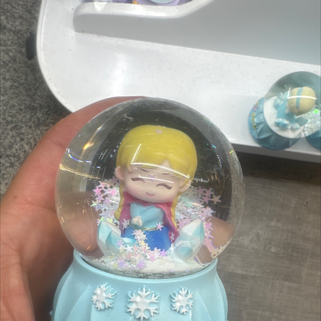 水晶球工艺品情人节礼物带音乐水晶球高科技实用创意礼品带音乐水晶球