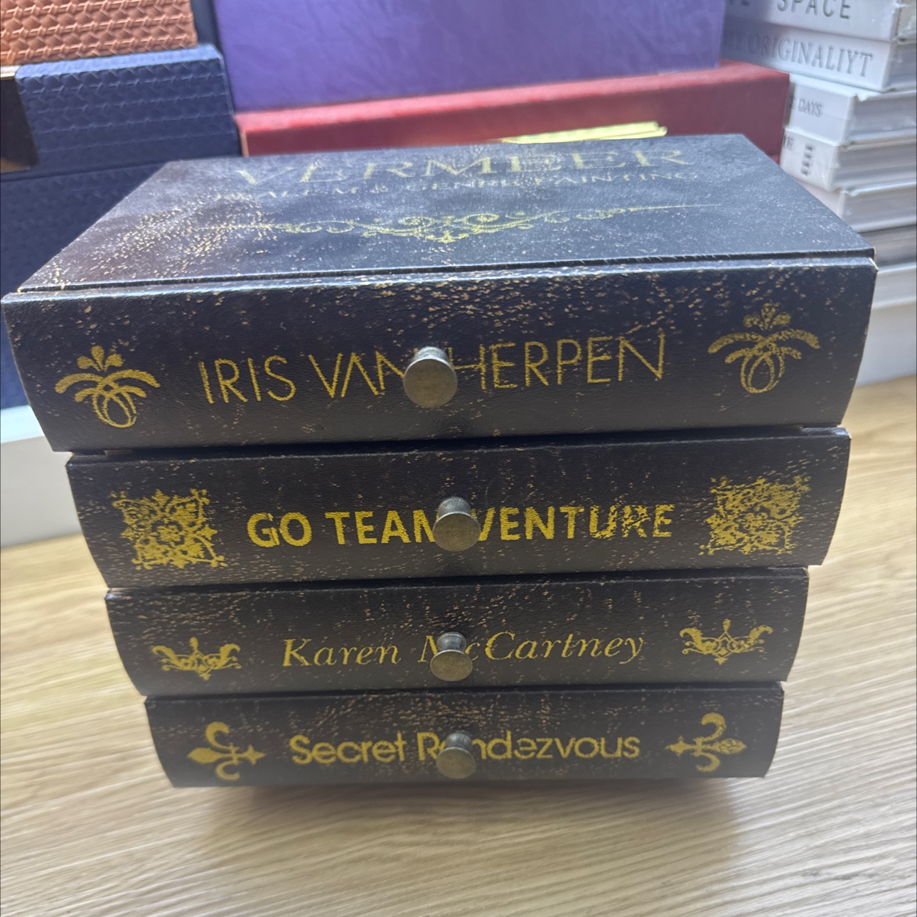 手工木雕工艺品天然材质时尚百搭礼品木盒装饰盒首饰盒手工木雕