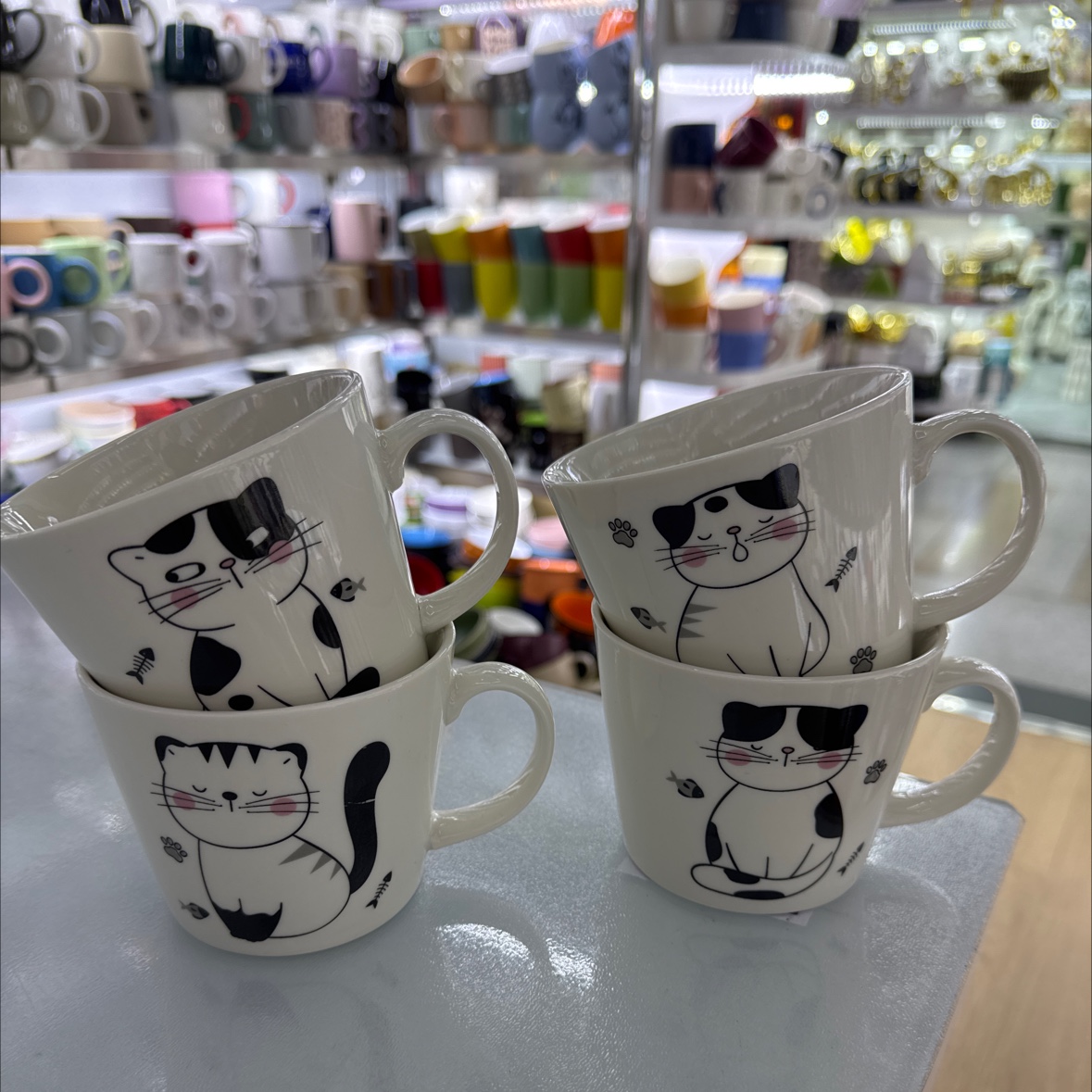 陶瓷摆件大号陶瓷花盆茶具套装创意家居装饰陶瓷花艺摆设工艺品907K