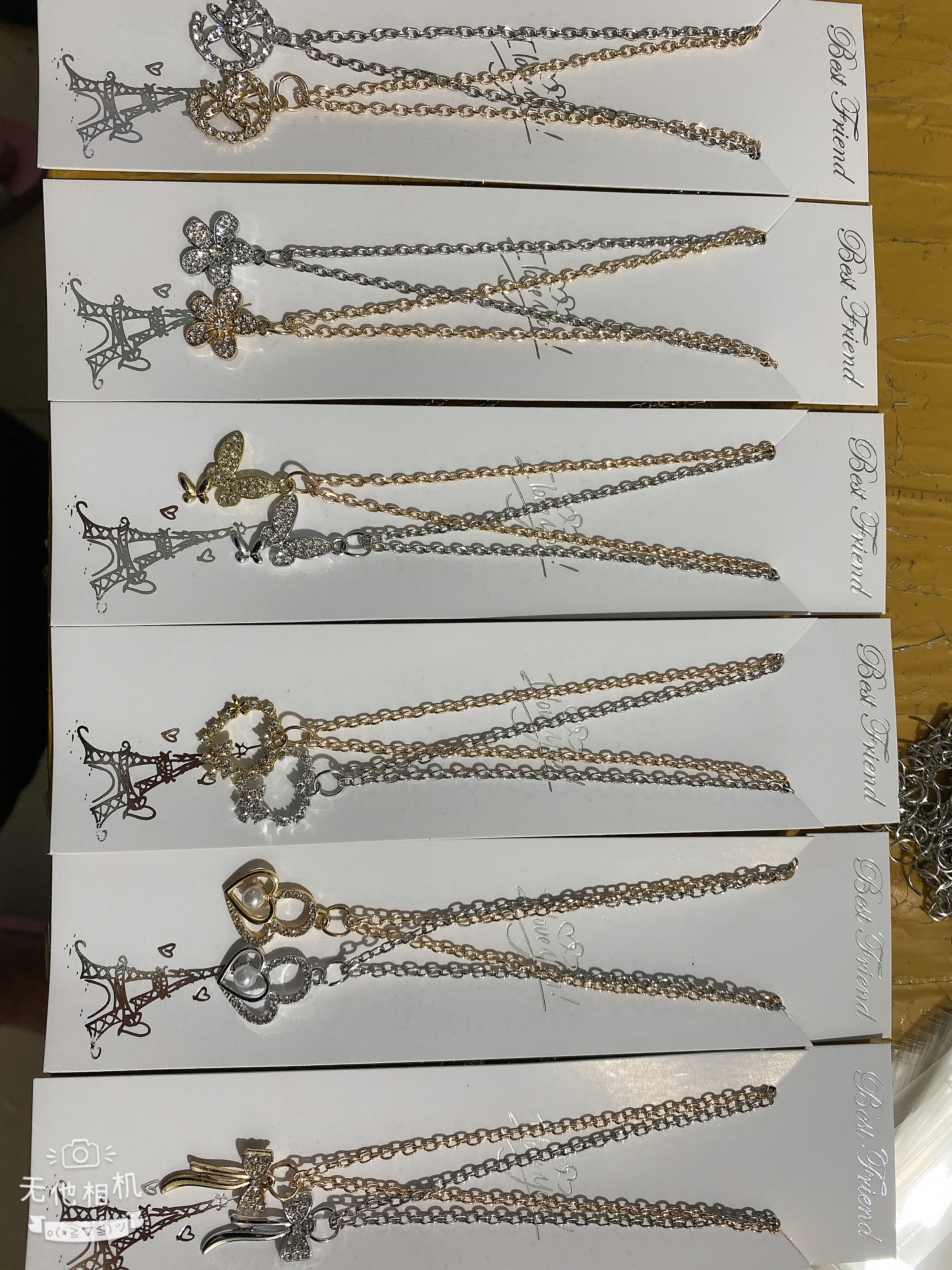 不锈钢珍珠水钻瓜链项链女时尚简约百搭首饰配饰礼物情侣手链