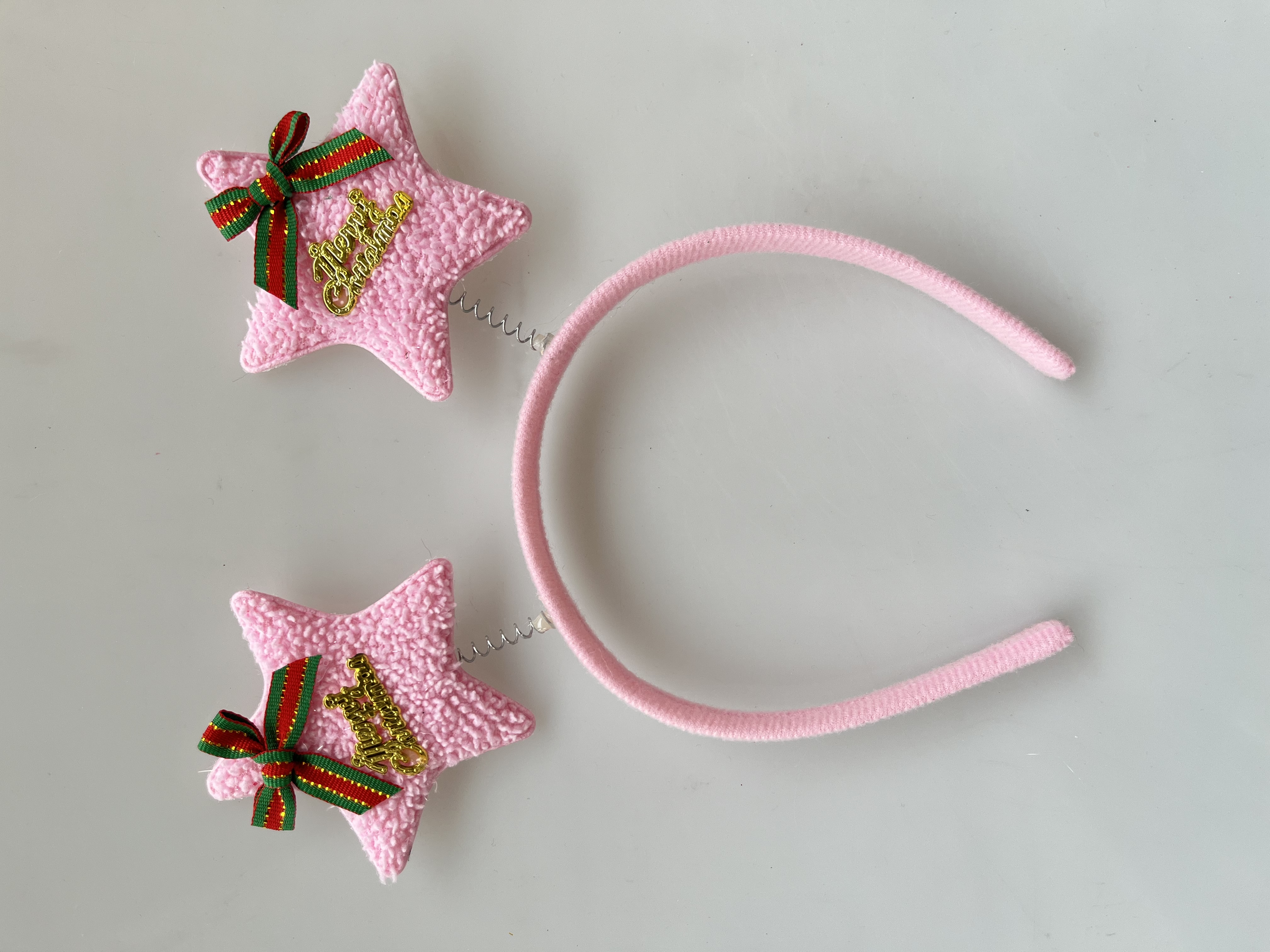 圣诞雪花实物图