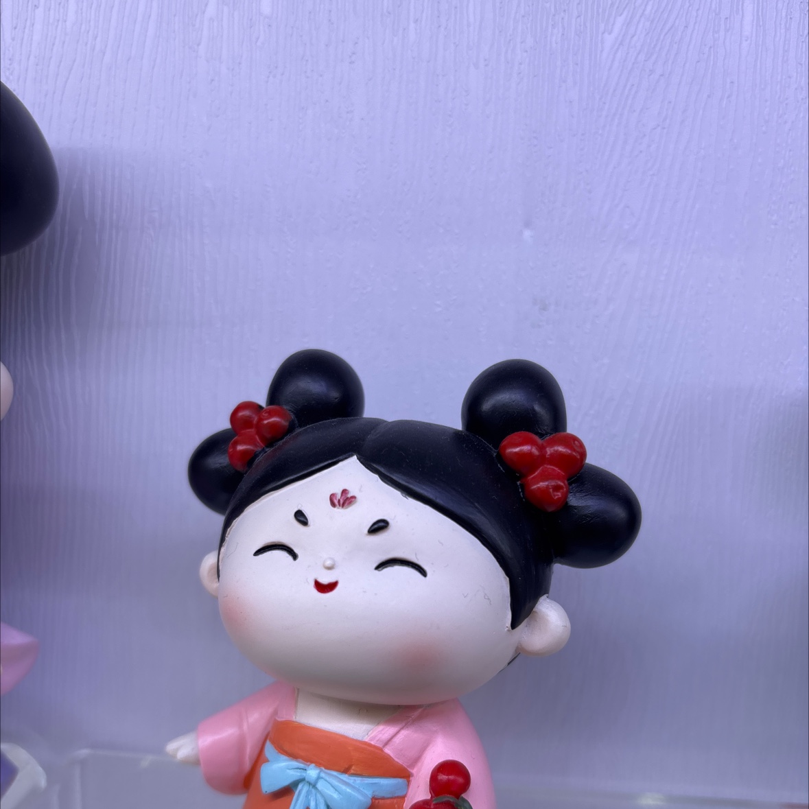 树脂配件汽车摆件家居喜庆摆件潮玩盲盒创意装饰品礼品多款任选国潮古风可爱娃娃摆件家居办公室桌面小摆件汉服公仔手办树脂公主 细节图