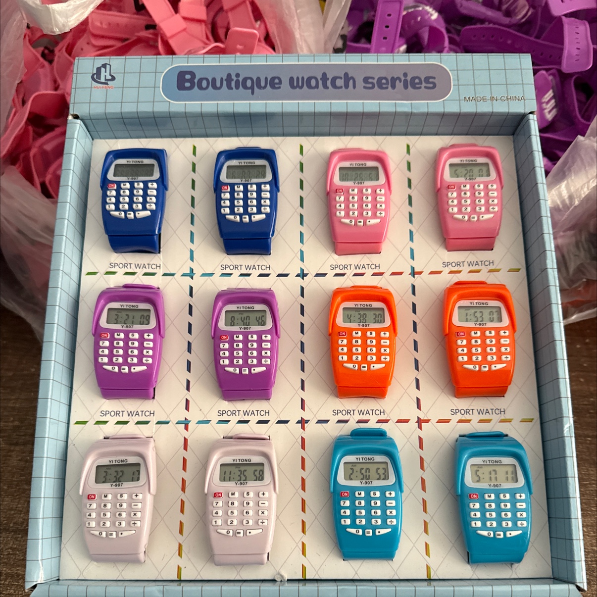 厂家直销儿童计算器手表卡通手表玩具