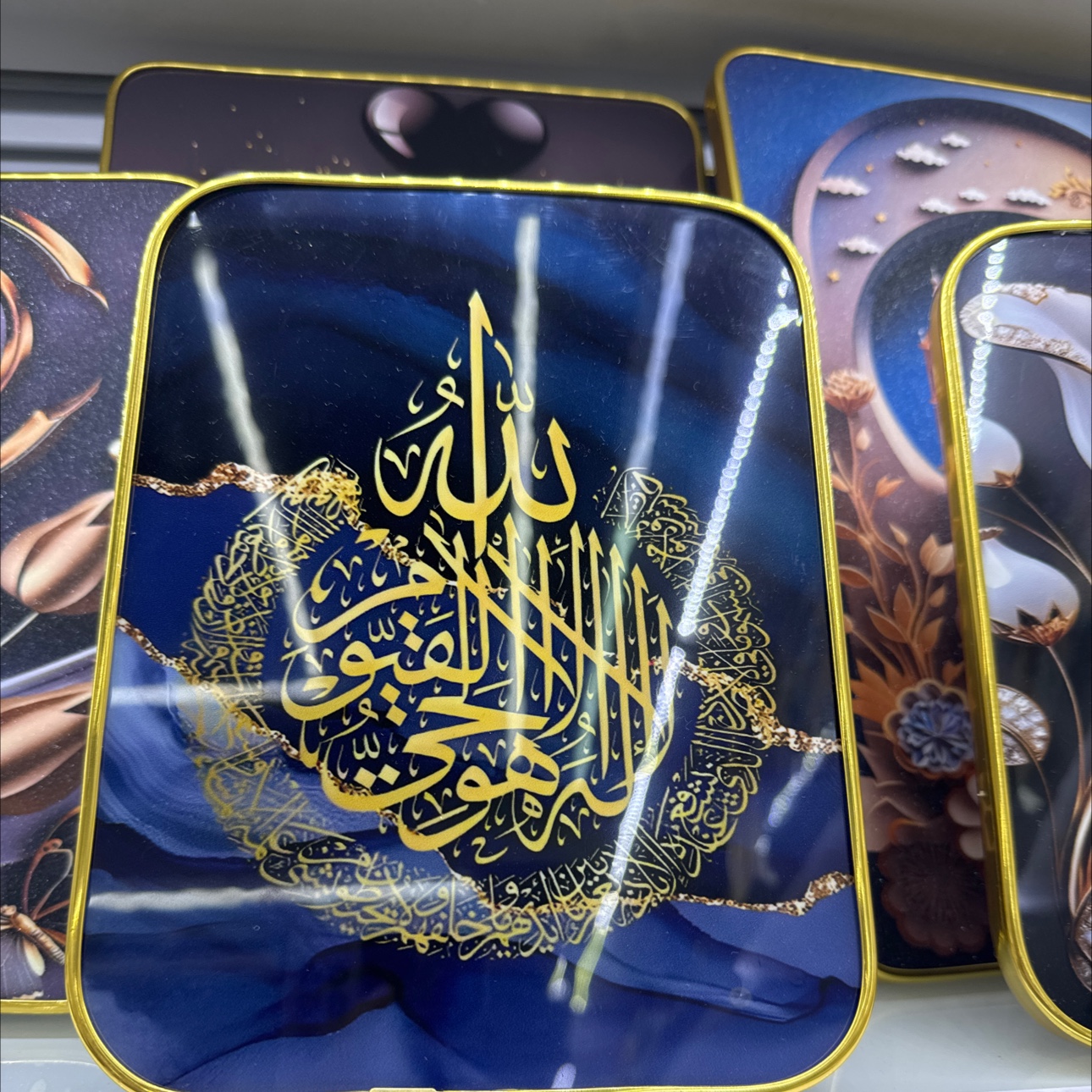 装饰画穆斯林桌面摆件画框