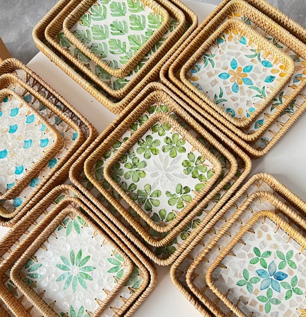 装饰托盘实物图