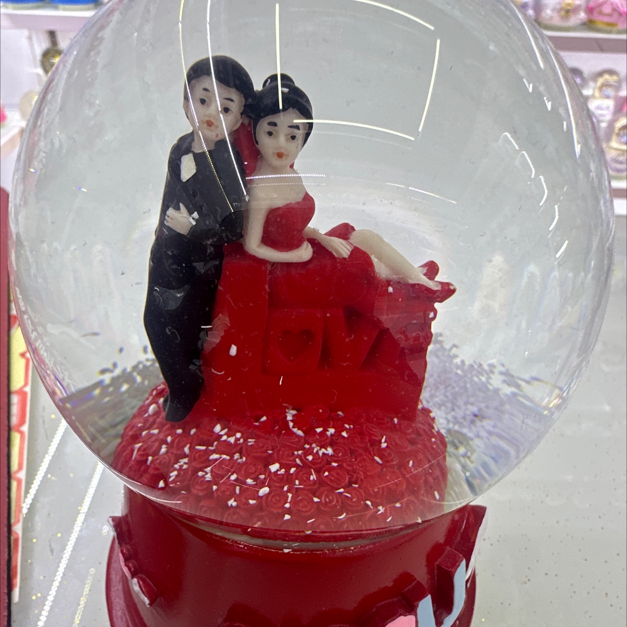 树脂工艺品摆件音乐水晶球