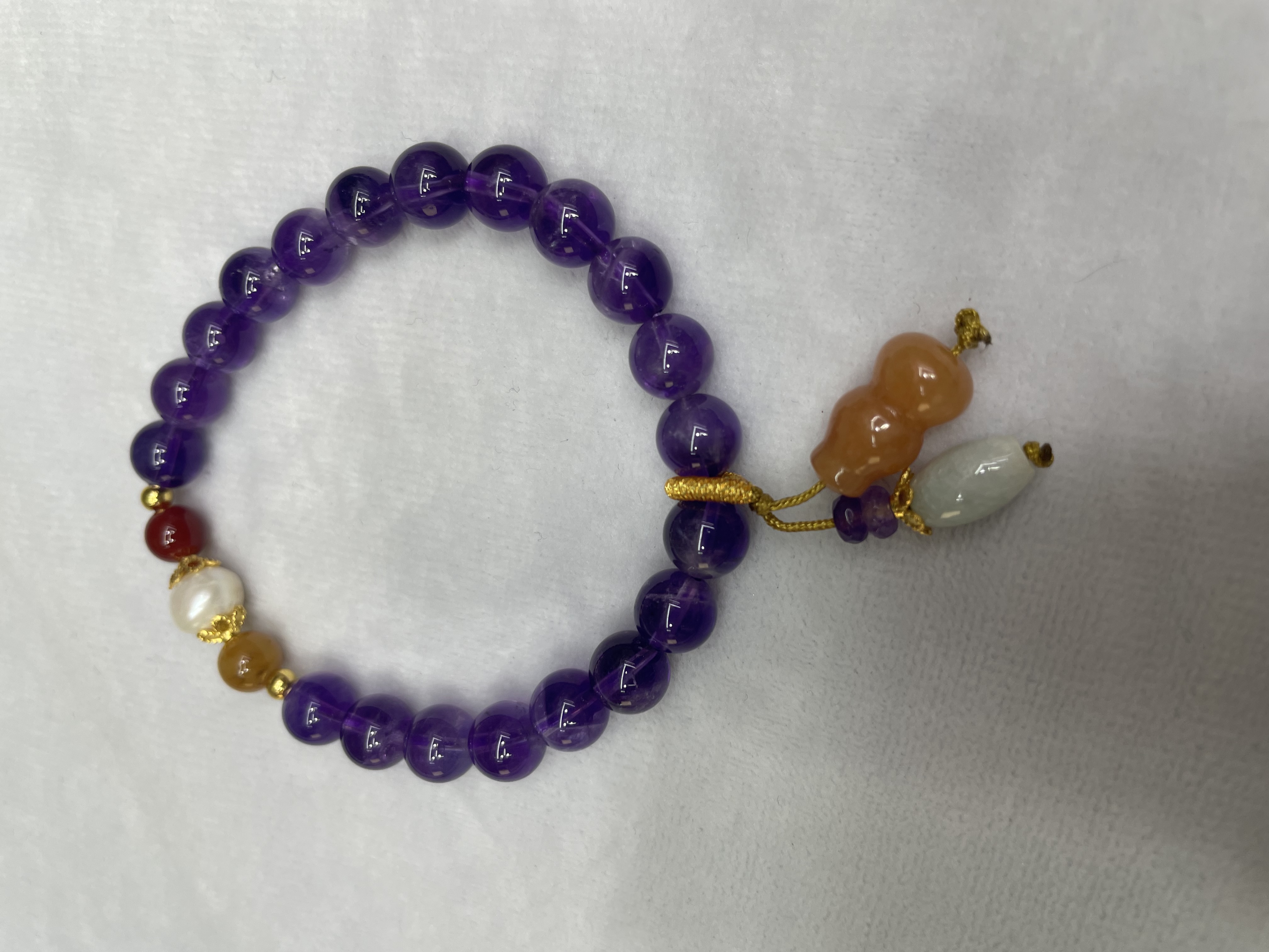 Fashionable crystal bracelet for women, Korean version, simple and elegant, versatile accessory bracelet, couple style, crystal bracelet, trendy style