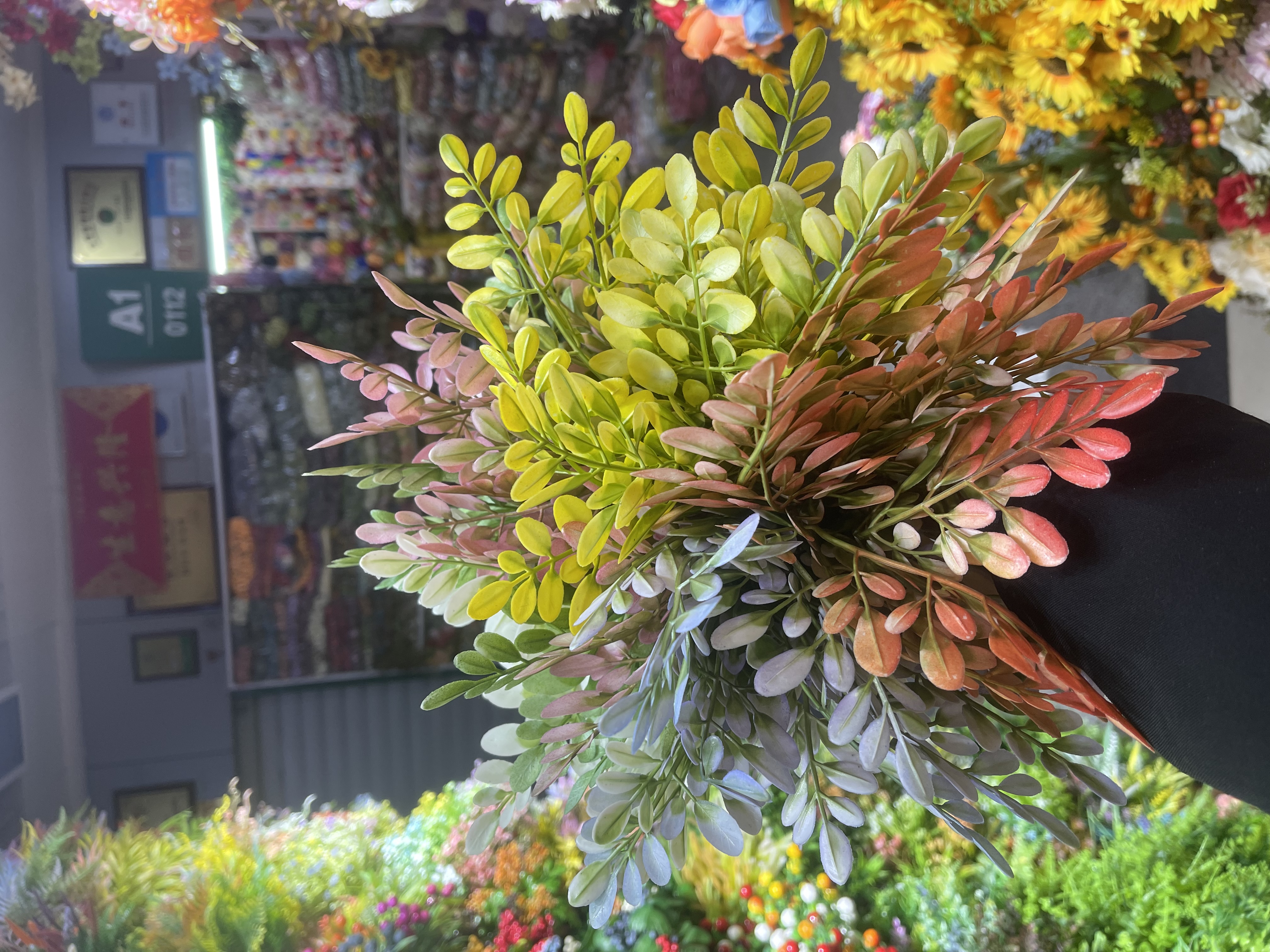 春天花园仿真花扫墓用塑胶花硅胶人造花装饰摆设汕头款式多样仿真花春天花园