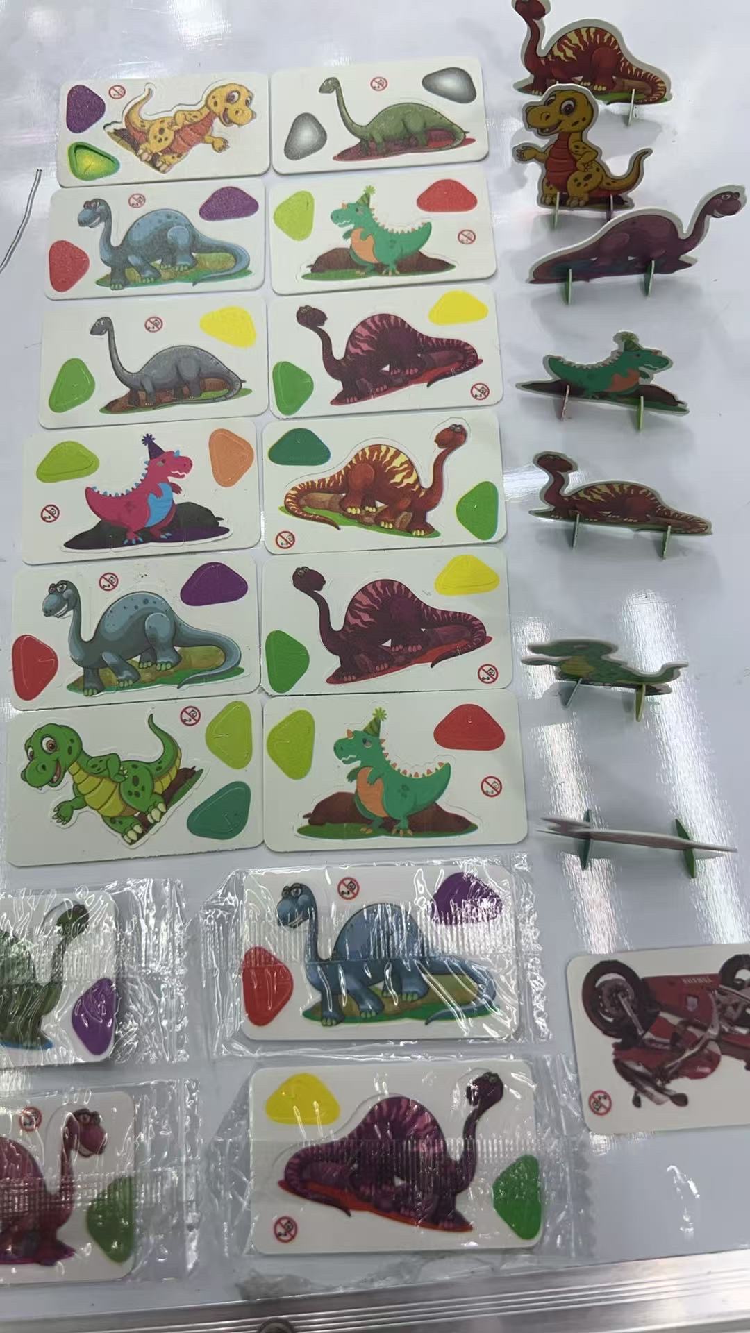 The Doudou Jigsaw puzzle children's cartoon three-dimensional assembly toy and educational assembly jigsaw game are suitable for children's learning and entertainment Specification image
