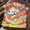 Refrigerator stickers, God of Wealth refrigerator stickers, travel souvenirs, New Year couplets refrigerator stickers Application Scenario