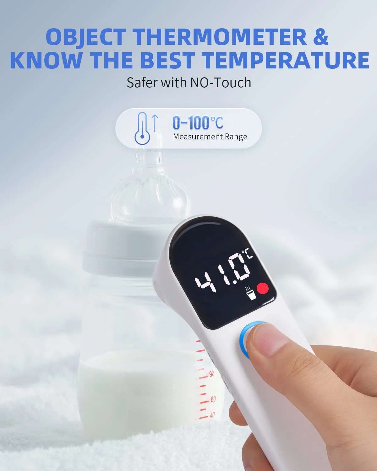Wholesale CE-certified non-contact digital infrared ear thermometers Specification image