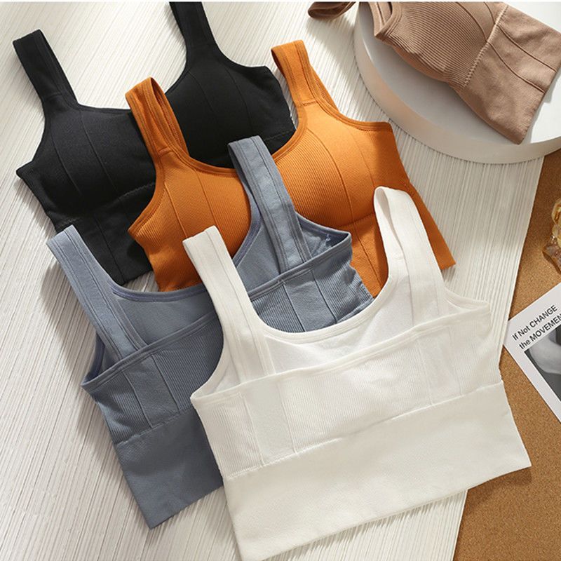 Women's sports bras gather together, no steel rims, back-smoothing, strapless straps, anti-glare base vests, women's thin bras undefined