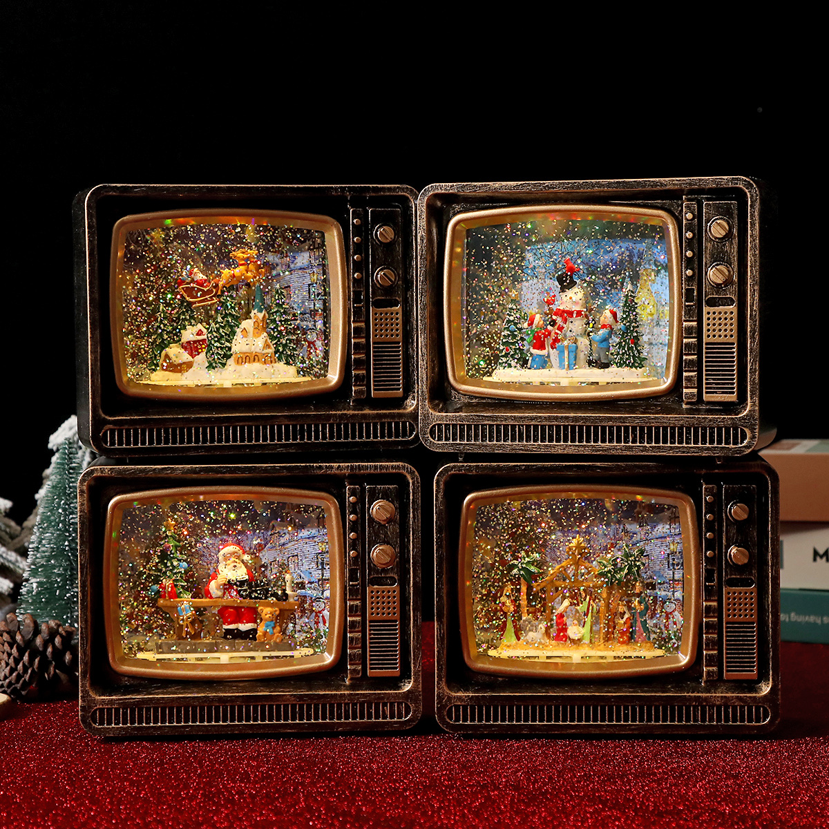 树脂配件汽车摆件家居喜庆装饰潮玩盲盒趣味创意礼品多款任选