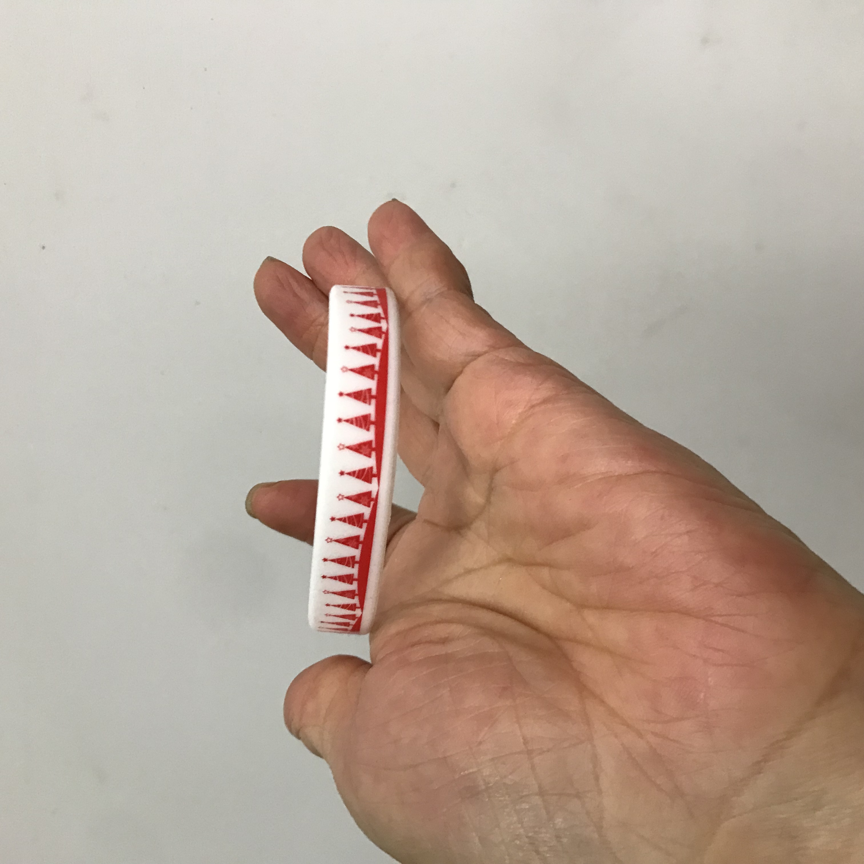 硅胶白红 details Picture