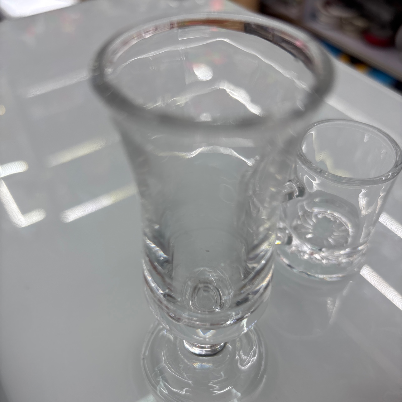 酒杯 玻璃 玻璃罩花瓶琉璃佛像玻璃制品手饰装饰品摆件工艺品创意家居摆设