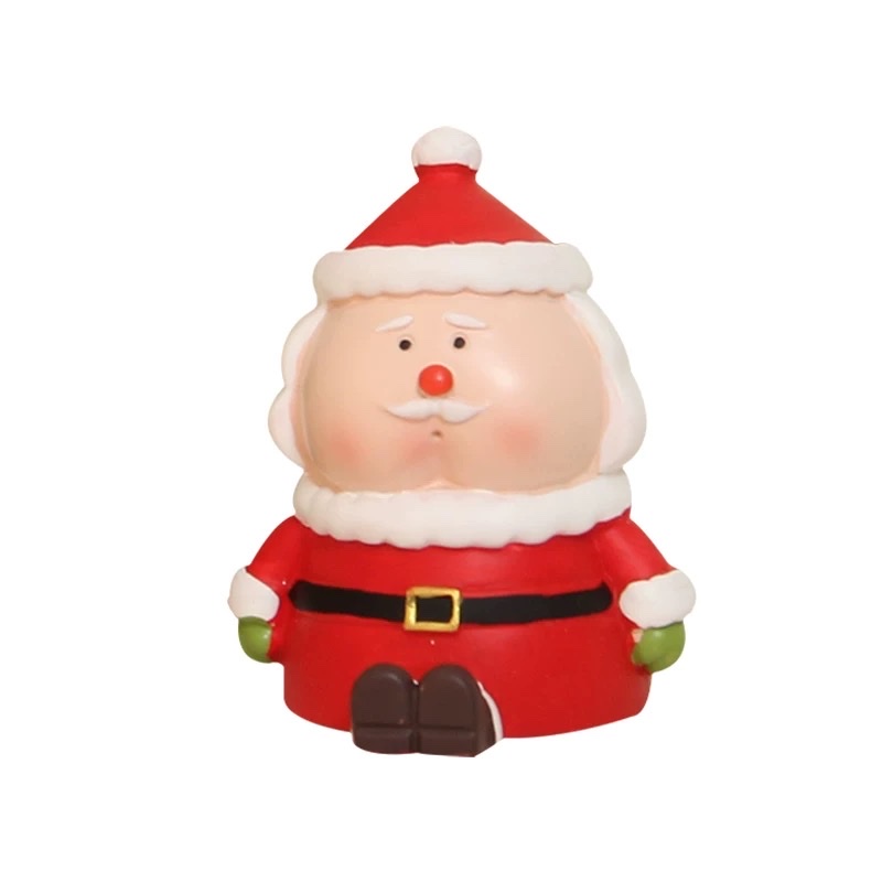 圣诞节奇妙盲盒圣诞老人家居装饰品可爱圣诞礼物潮玩手办摆件送礼车用汽车用品白底实物图