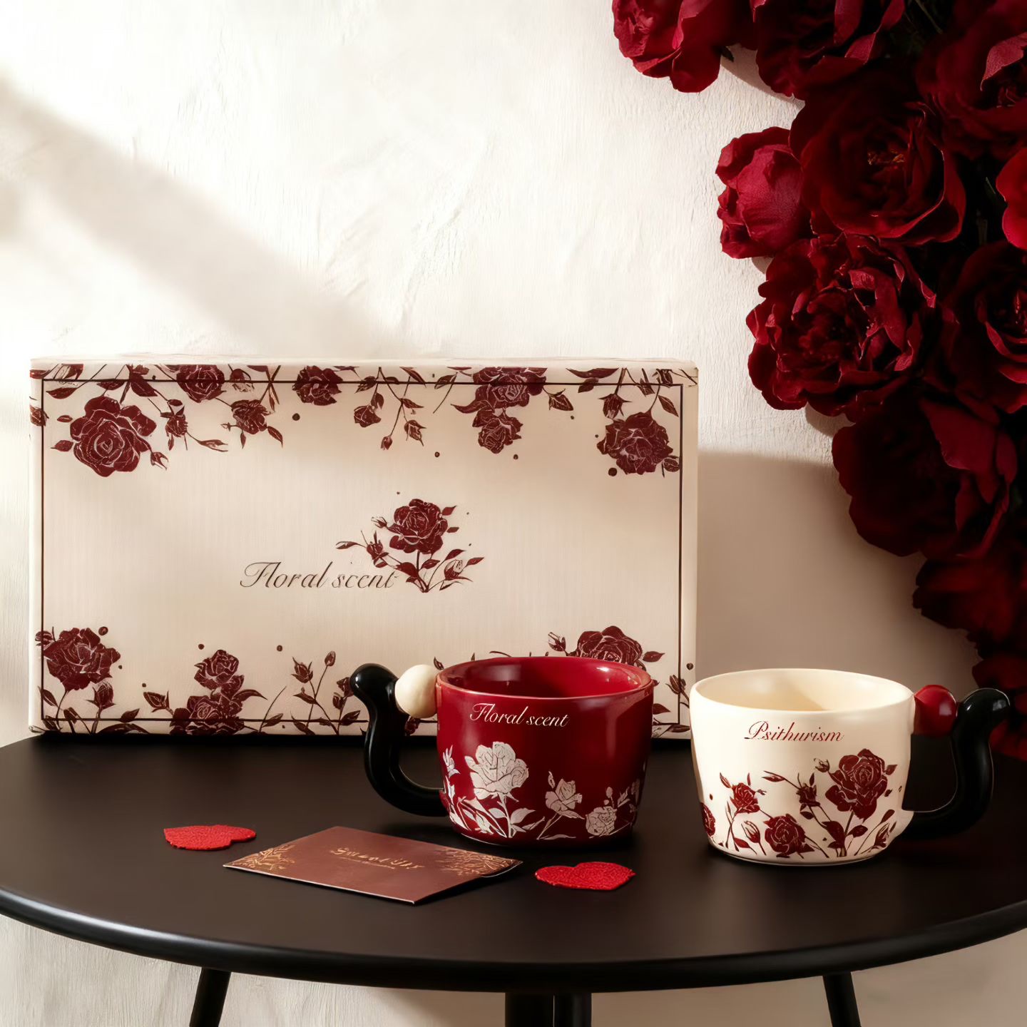 个性咖啡水杯保温创意节日礼品陶瓷水杯子家用办公用品