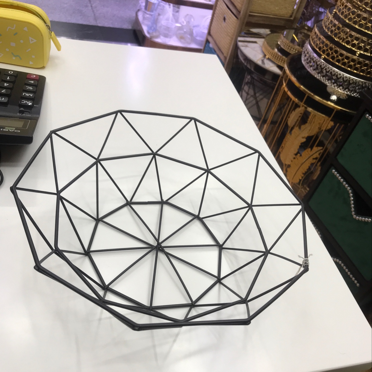 青铜剑/黄铜/铜摆件/埃菲尔铁塔/餐巾圈白底实物图