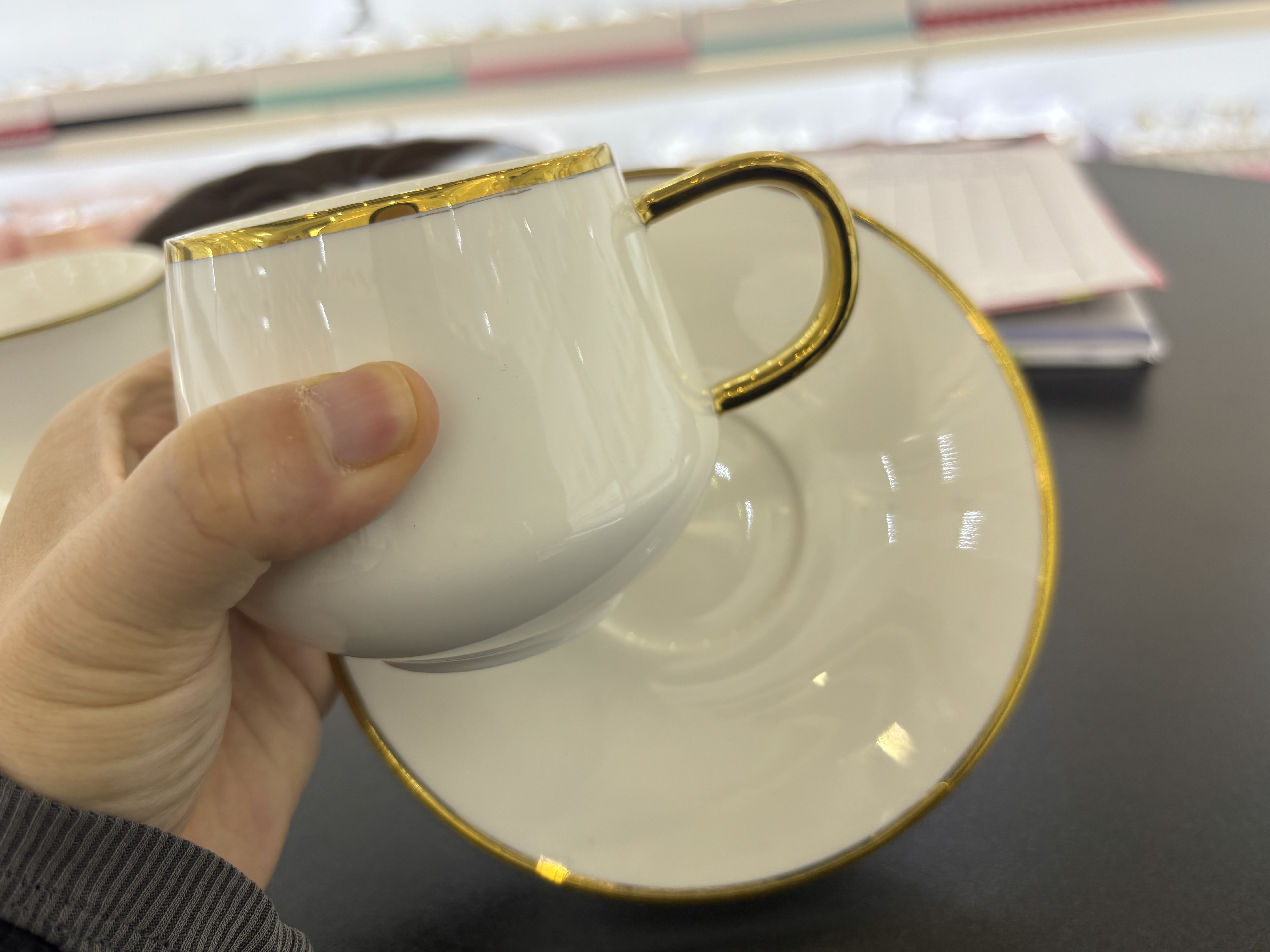 220cc teacup Chinese herbal medicine storage jar detail image 3