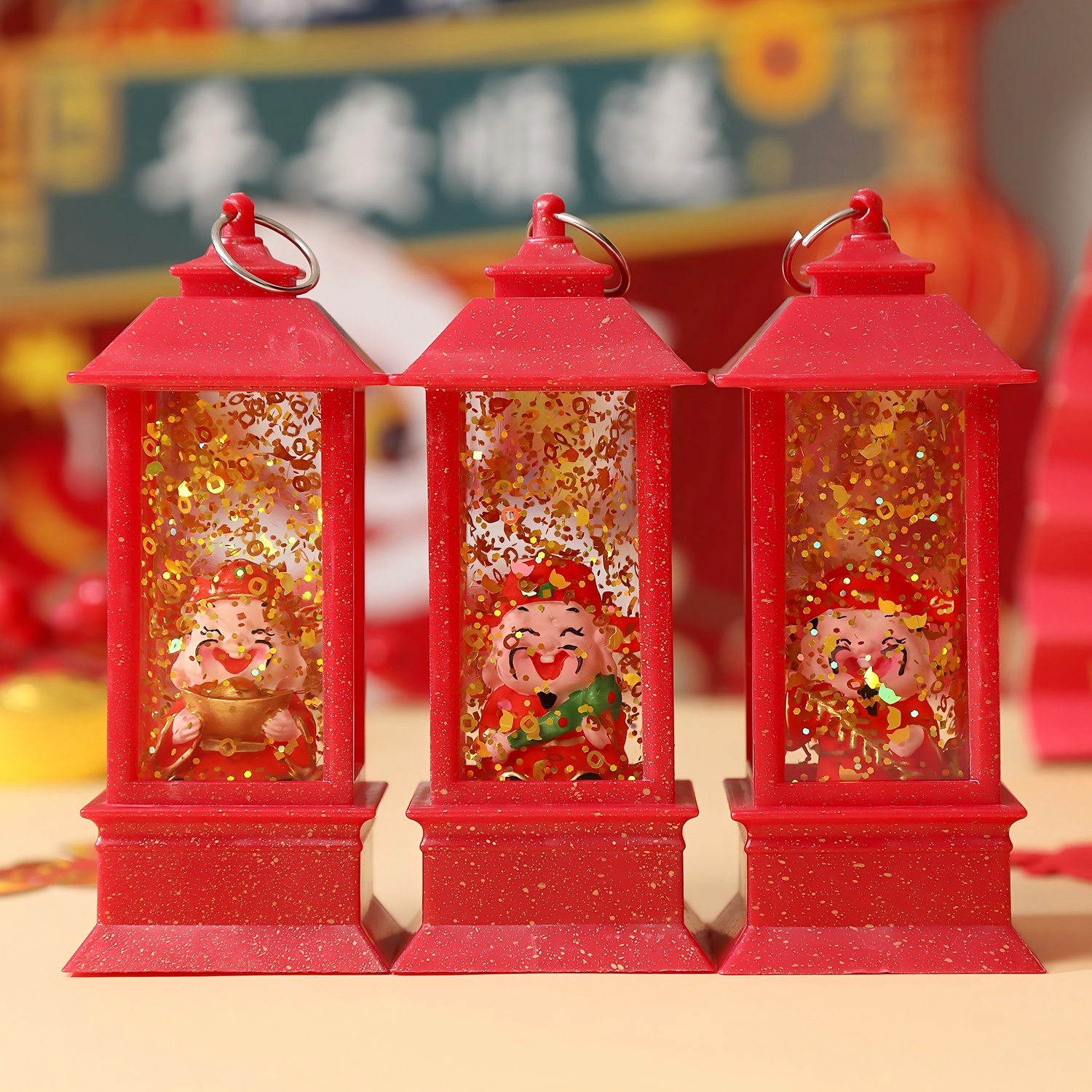 树脂配件汽车摆件家居喜庆摆件潮玩盲盒创意装饰品礼物多款任选