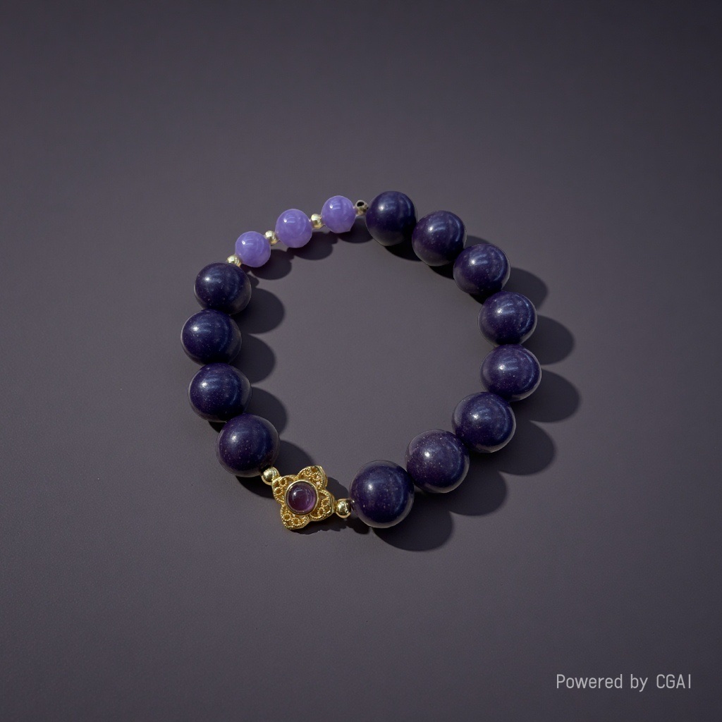 A string of fragrant beads with purple qi coming from the east detail image 2