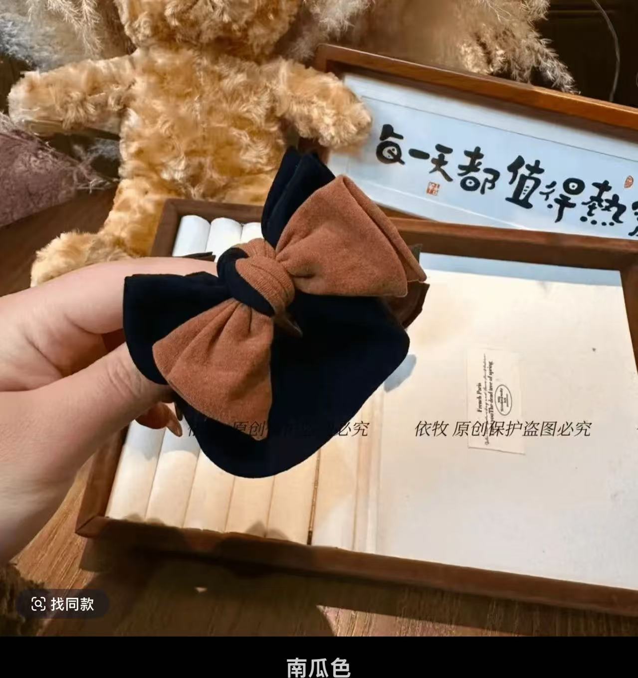 婴儿汉服假发发饰发带儿童夏季可爱发夹母婴用品宝宝连帽卡通发夹对夹发夹儿童夏季可爱