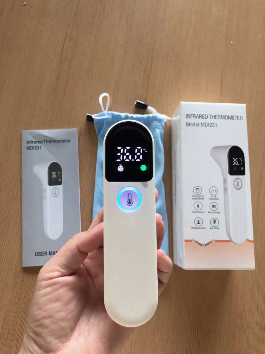 Wholesale CE-certified non-contact digital infrared ear thermometers detail image 5