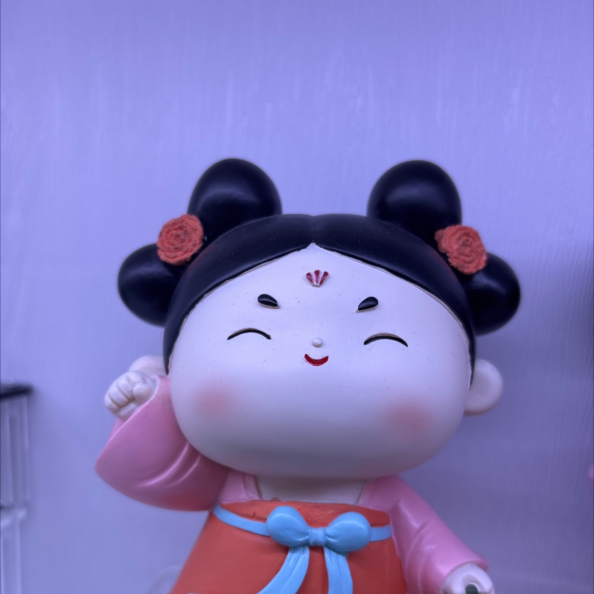 树脂配件汽车摆件家居喜庆摆件潮玩盲盒创意装饰品礼品多款任选国潮古风可爱娃娃摆件家居办公室桌面小摆件汉服公仔手办树脂公主 详情图2