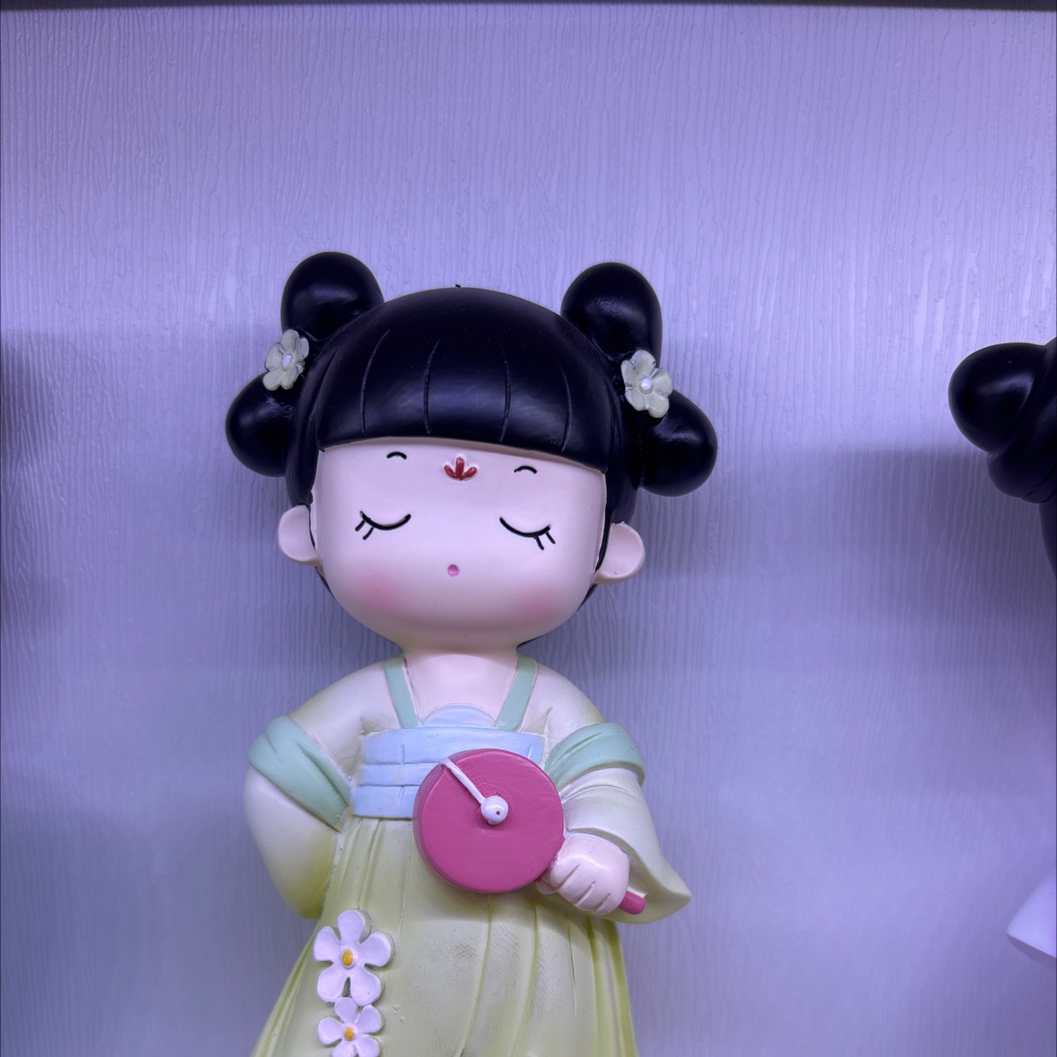 树脂配件汽车摆件家居喜庆装饰潮玩盲盒创意摆件礼品收藏古风小仙女摆件新款古风糖小梦唐风冰箱贴家居客厅精美磁吸装饰品摆件学生细节图