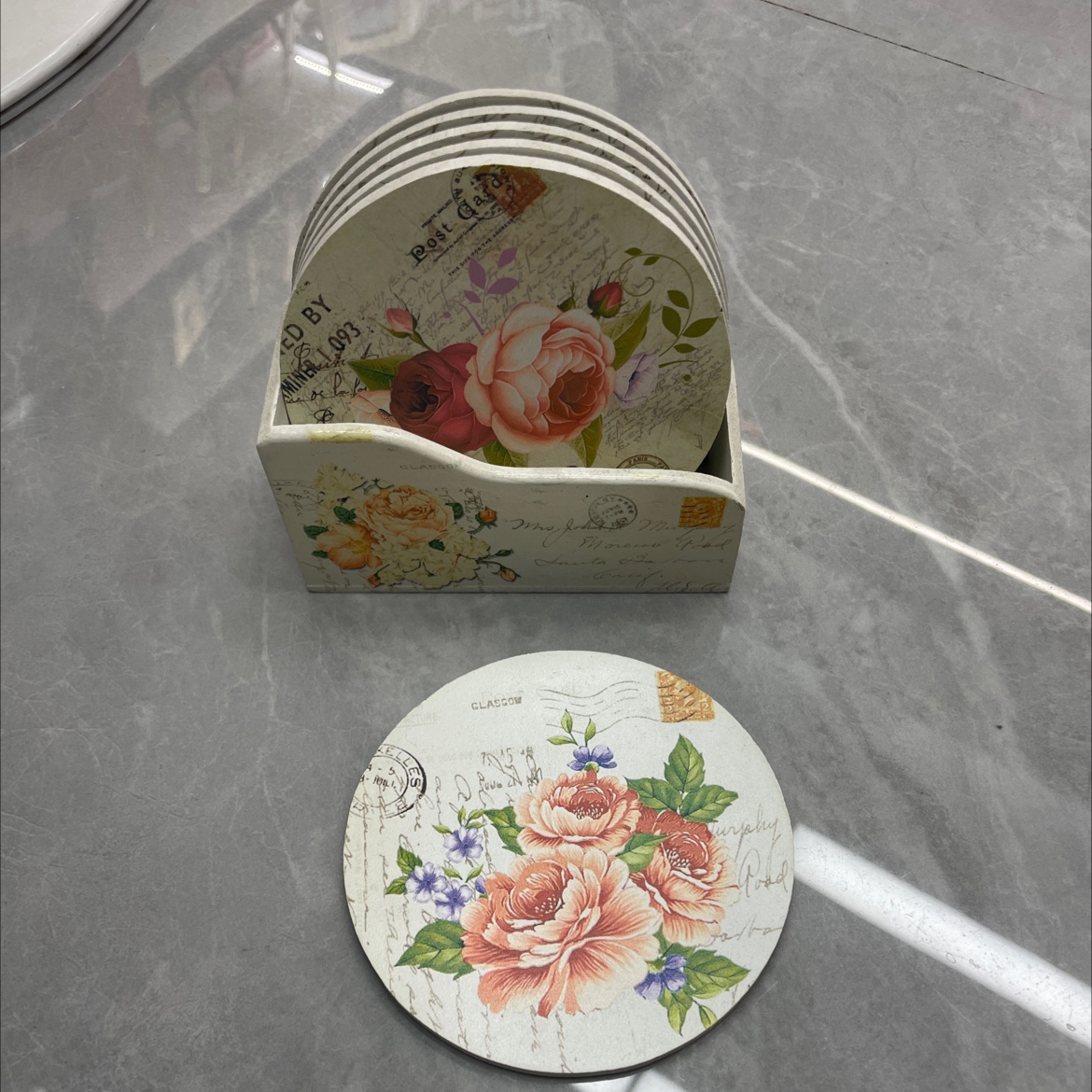 手工工艺时尚百搭礼品 精美杯垫