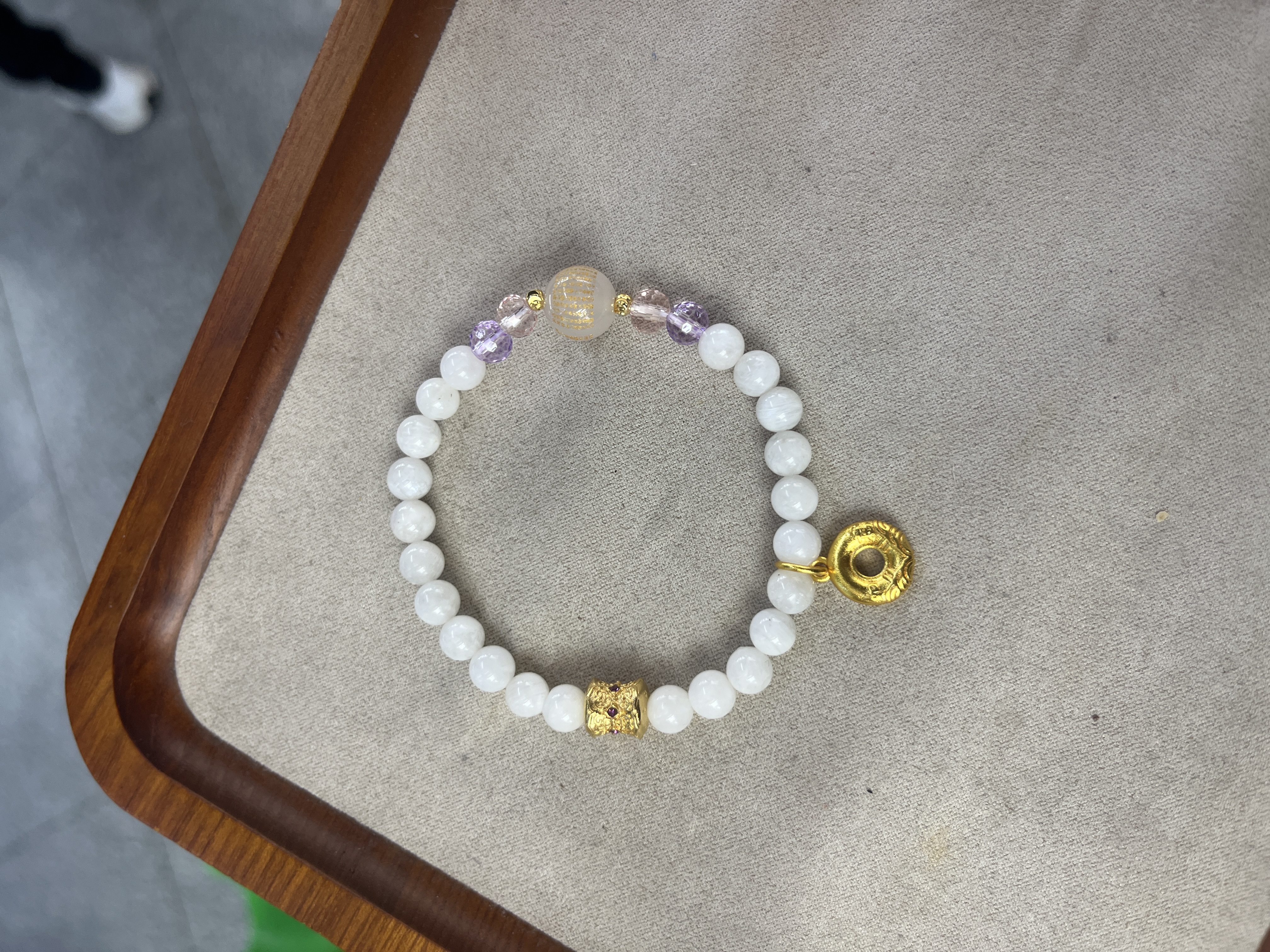 白月光手串，工艺品、礼品、水晶石手串产品图