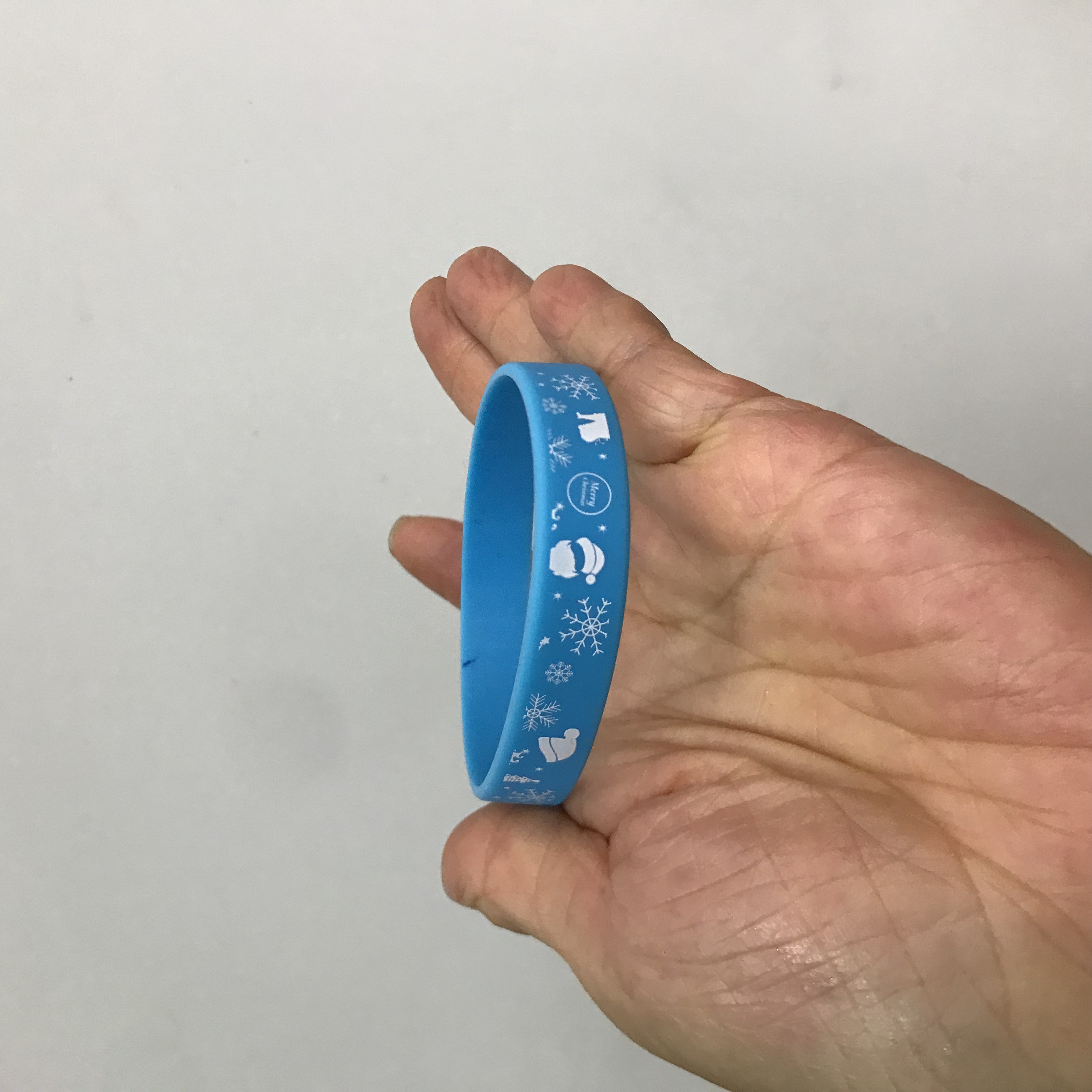 硅胶材质蓝色白色 details Picture