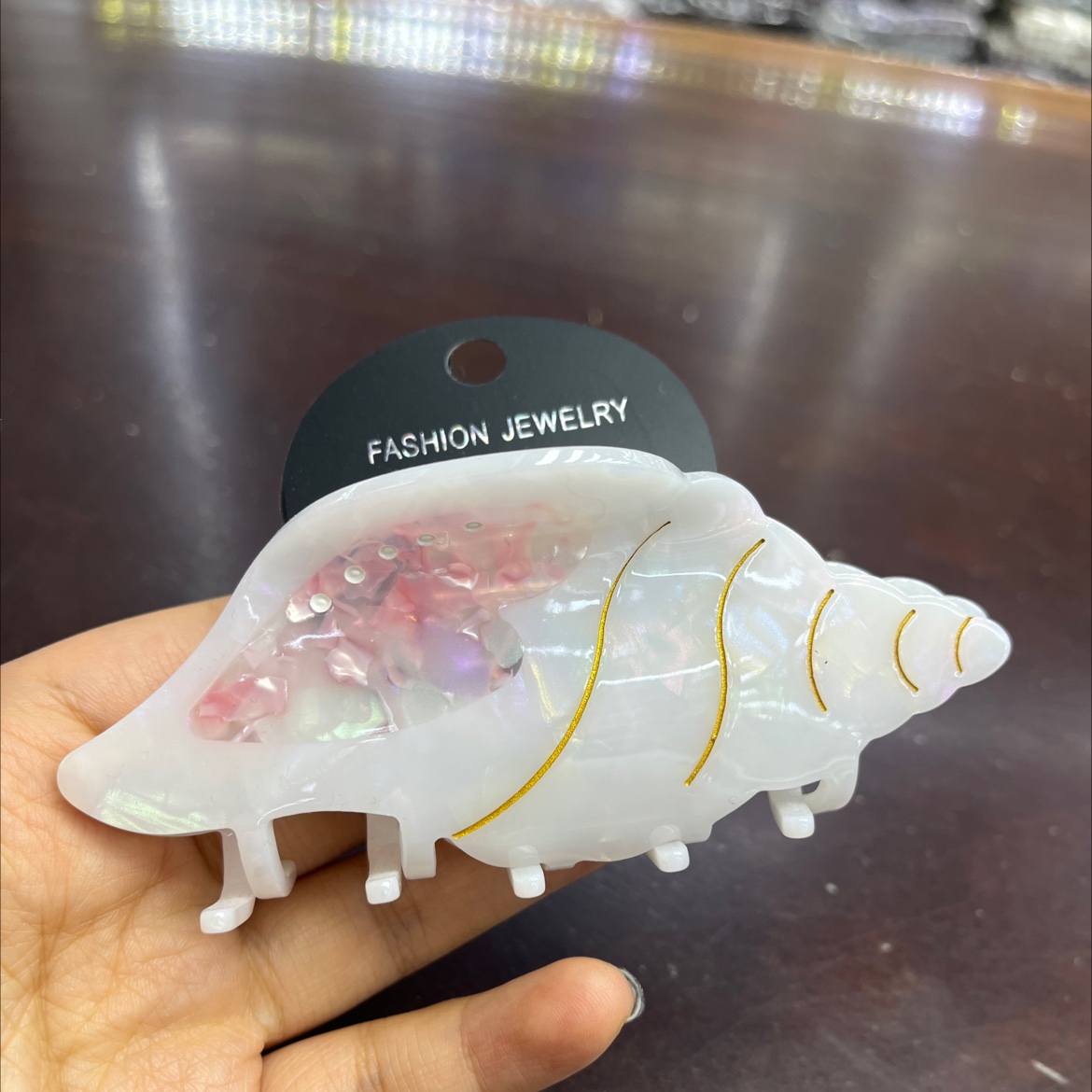 儿童发夹鲨鱼夹新年红色鸭嘴夹发饰发饰品发型夹发卡头饰品