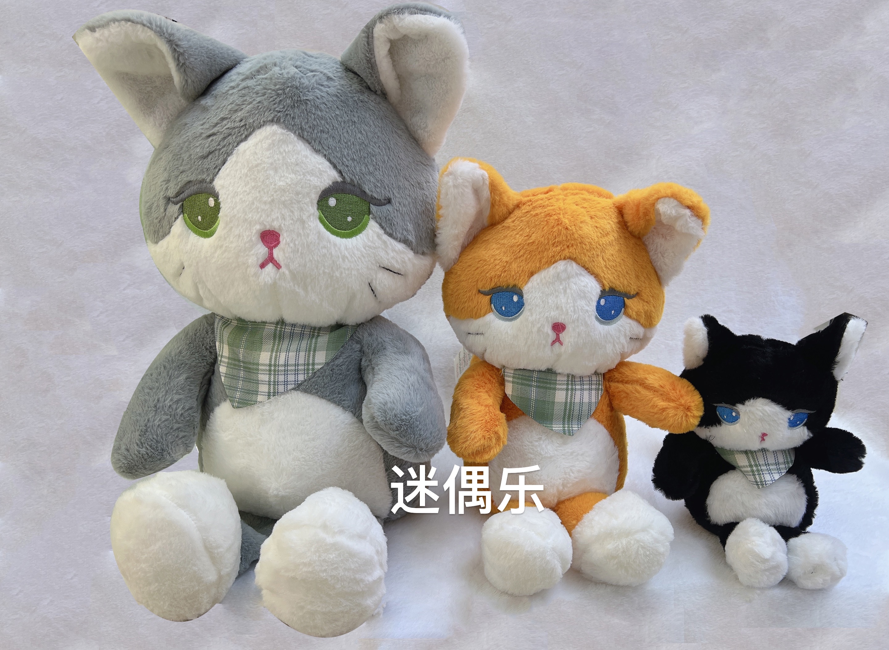 跨境爆款猫咪毛绒玩具小猫布娃娃创意潮流玩偶软萌可爱适合送礼儿童玩具细节图