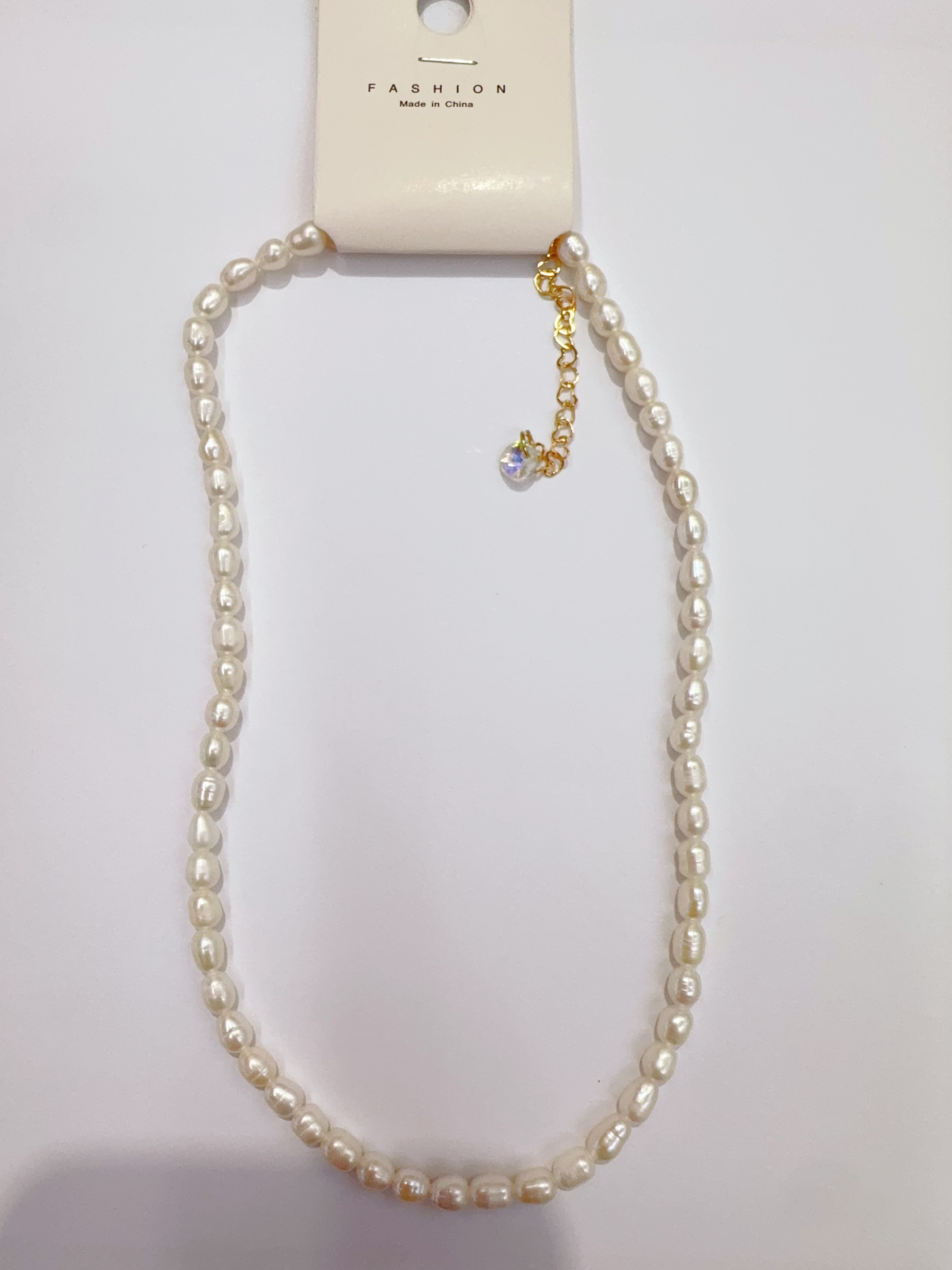 淡水珍珠项链女夏季时尚简约气质高雅女士项链饰品