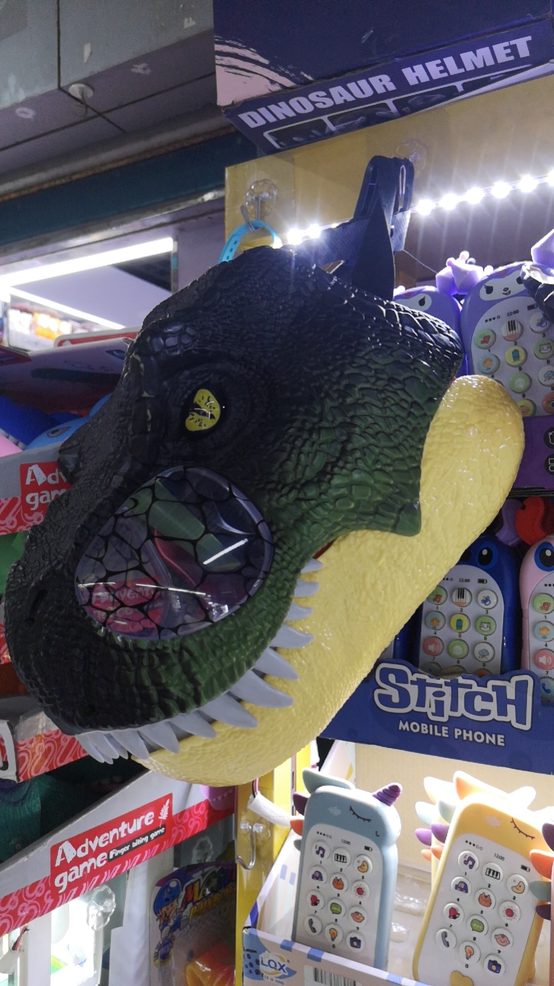 爆款儿童恐龙头套