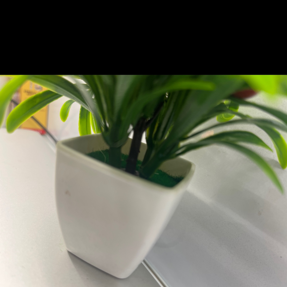 仿真盆栽实物图