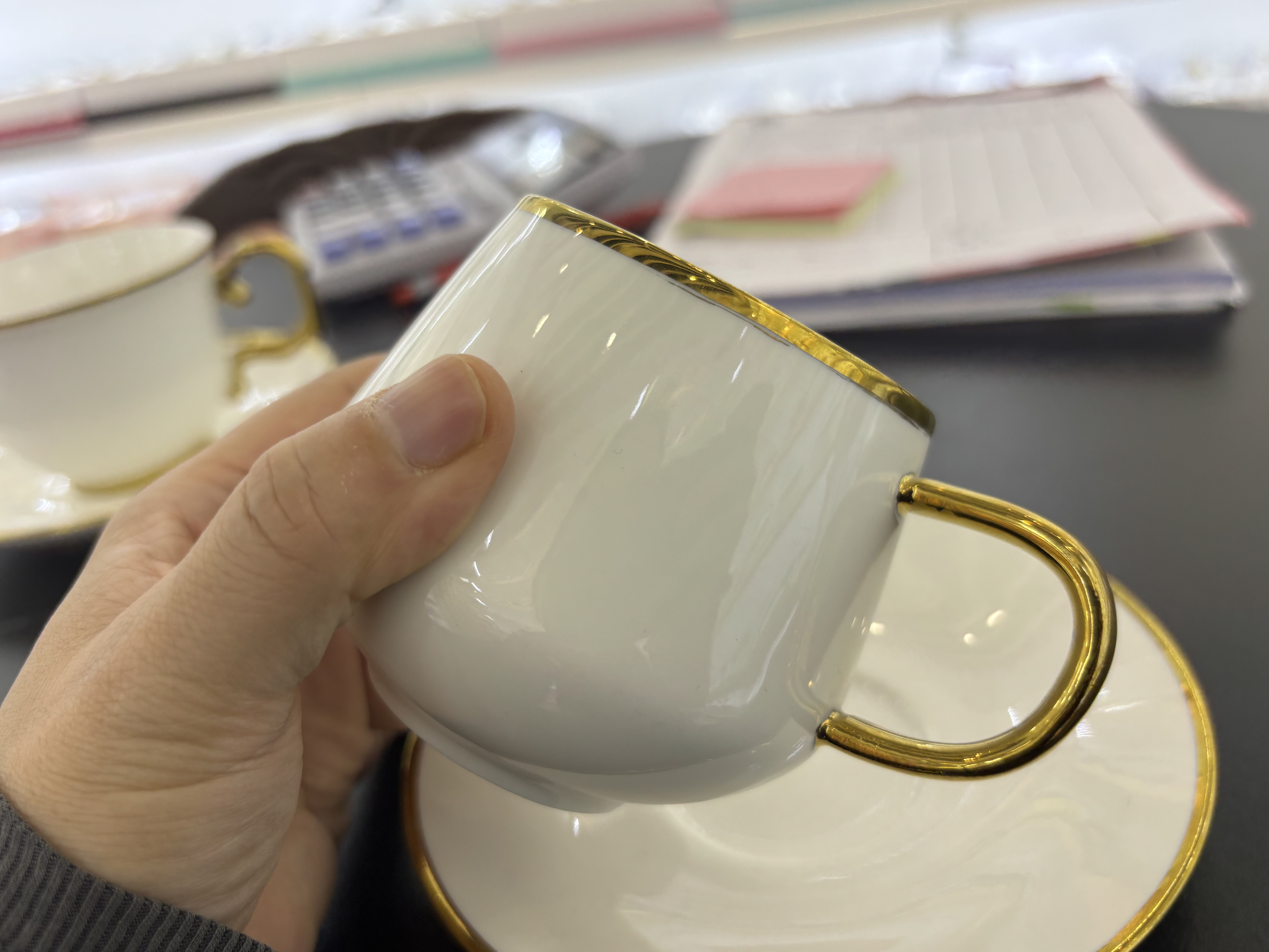 220cc teacup Chinese herbal medicine storage jar detail image 2