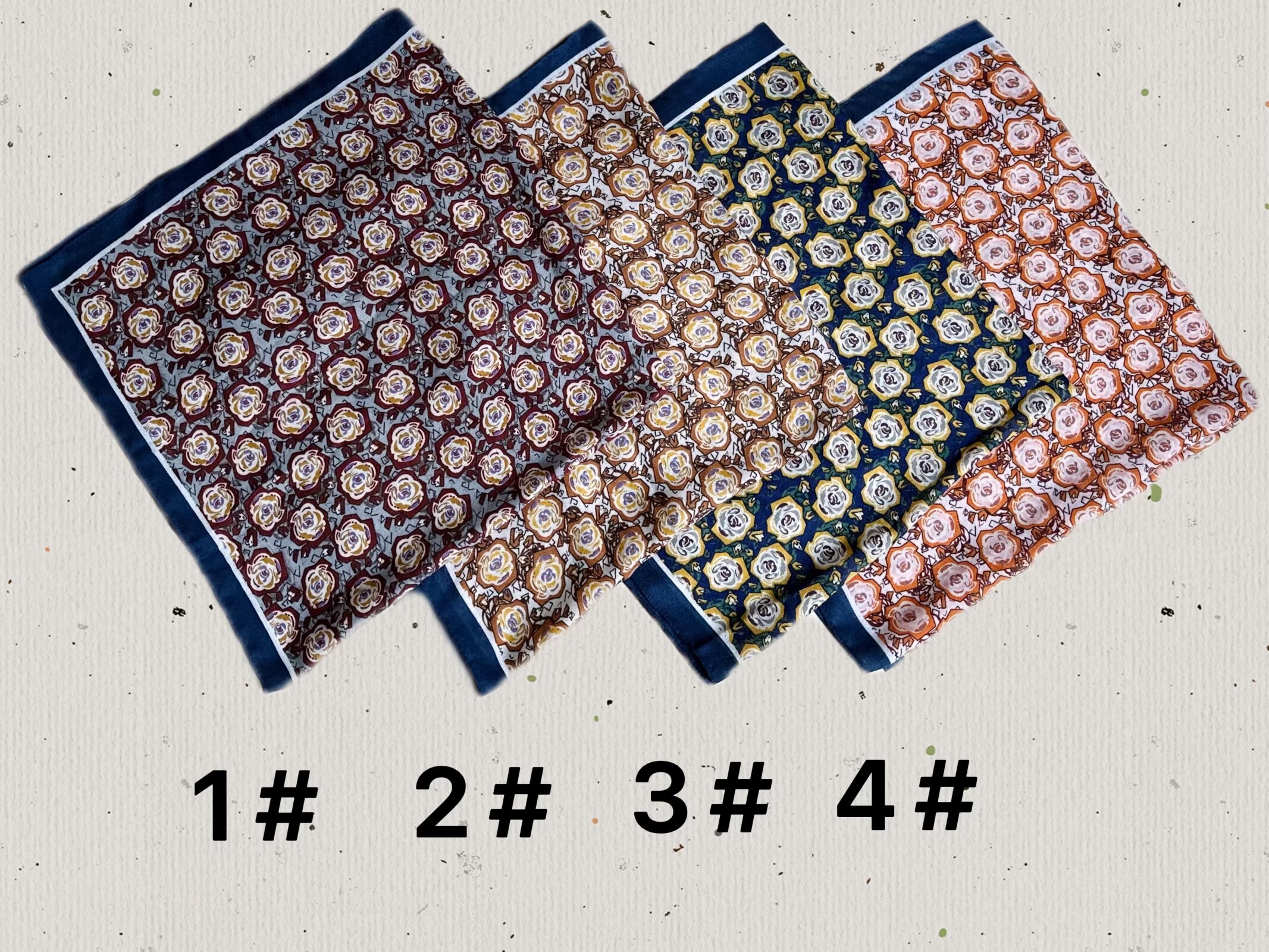 This is a high-quality cotton and linen square scarf of 90*90 for autumn and winter. It is light, breathable, fashionable and versatile detail image 7