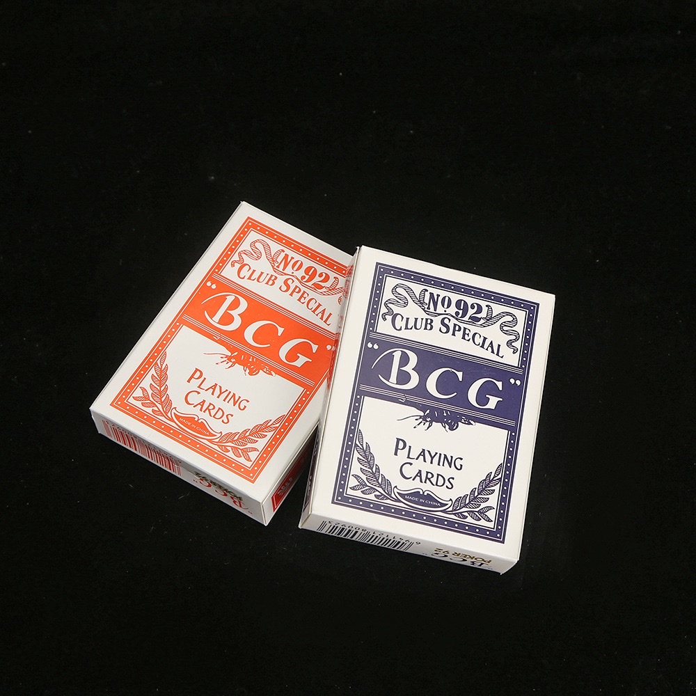 BCG小蜜蜂扑克牌德州扑克牌 娱乐休闲卡牌创意花切表演纸牌批发产品图