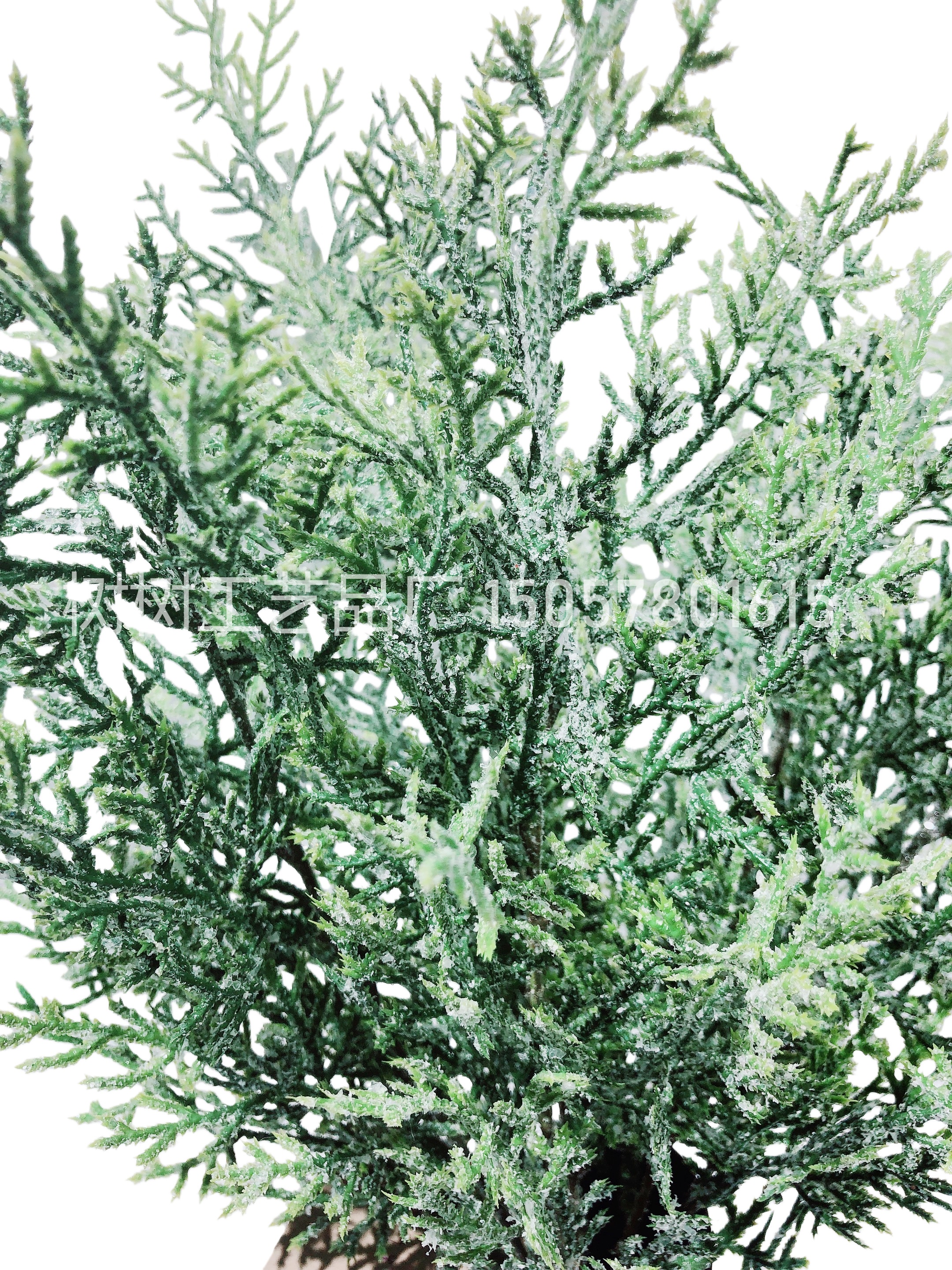 The new Christmas simulation green plant set features a realistic appearance, long-lasting durability, and is made of eco-friendly materials. It is a popular Amazon bestseller with plastic, artificial, and simulation flowers detail image 5