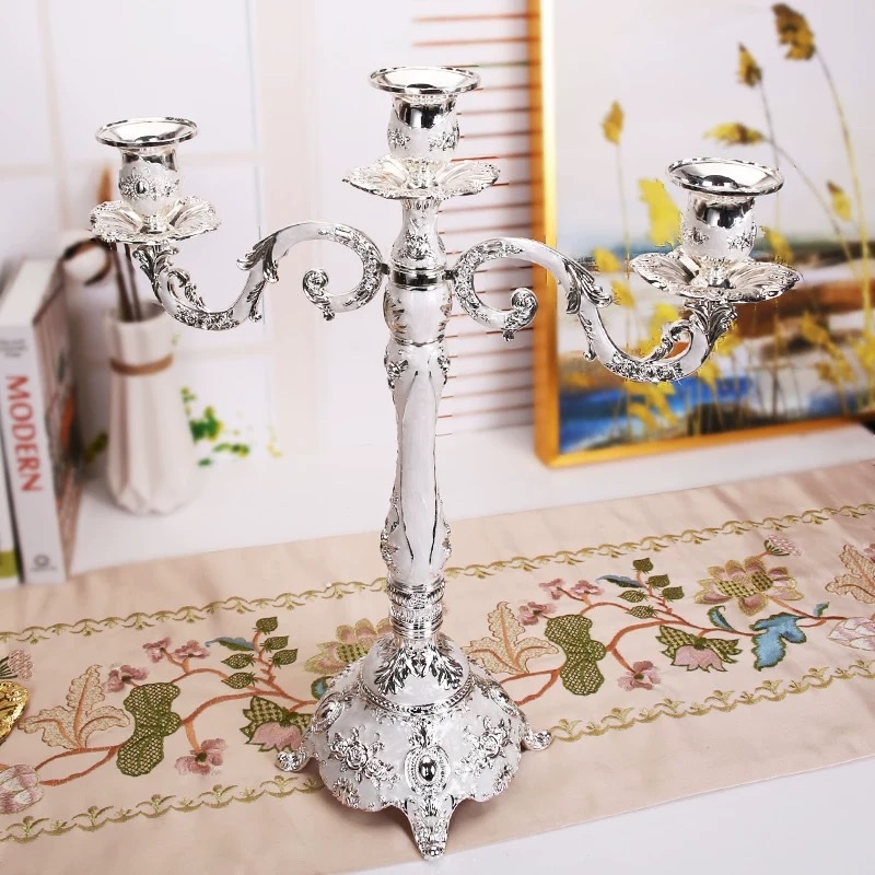 欧式蜡烛台创意复古家居装饰摆件婚庆道具烛光晚餐浪漫礼物蜡烛杯详情图10