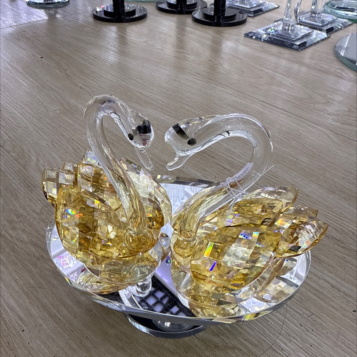 Crystal ornaments, warm home decorations, gift ornaments for others, crystal details Picture