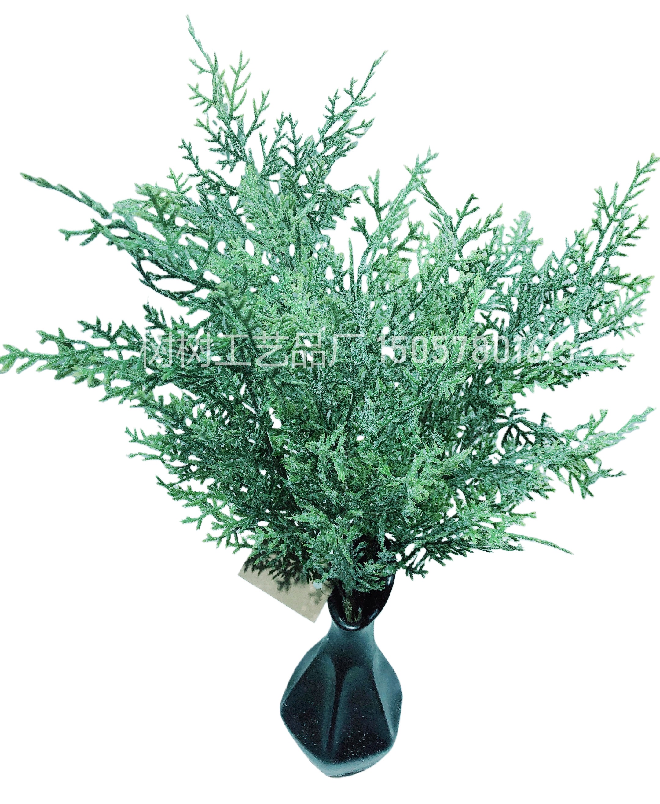 The new Christmas simulation green plant set features a realistic appearance, long-lasting durability, and is made of eco-friendly materials. It is a popular Amazon bestseller with plastic, artificial, and simulation flowers detail image 3