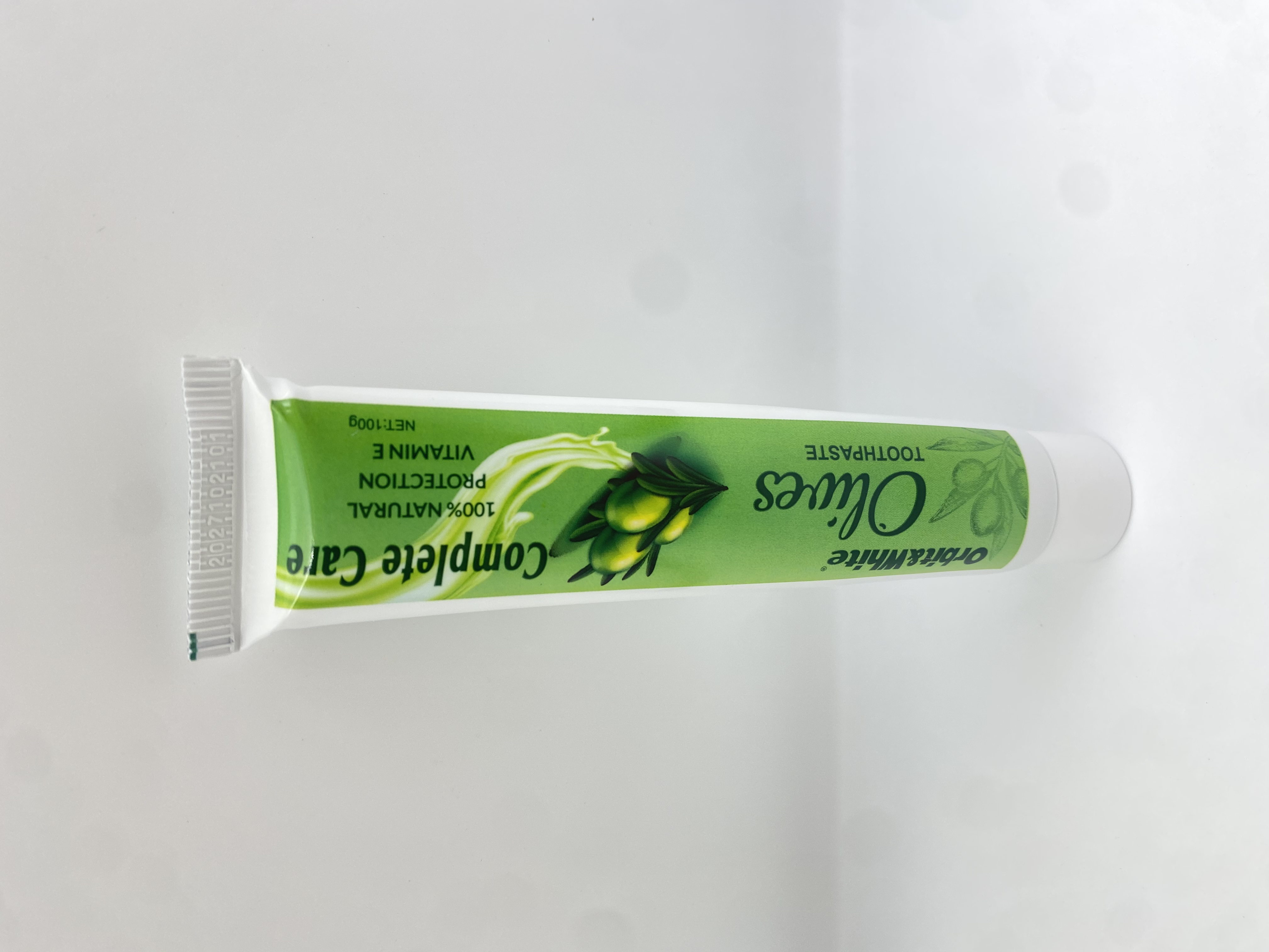 Orbit&white橄榄牙膏净白牙齿清新口气100g厂直直供现货白底实物图
