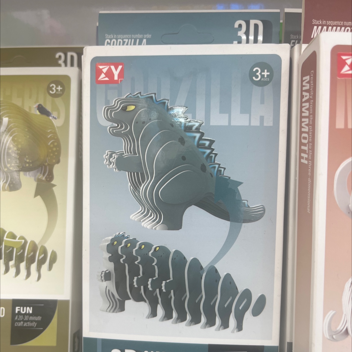 Three-dimensional jigsaw puzzles made of animal paper Specification image