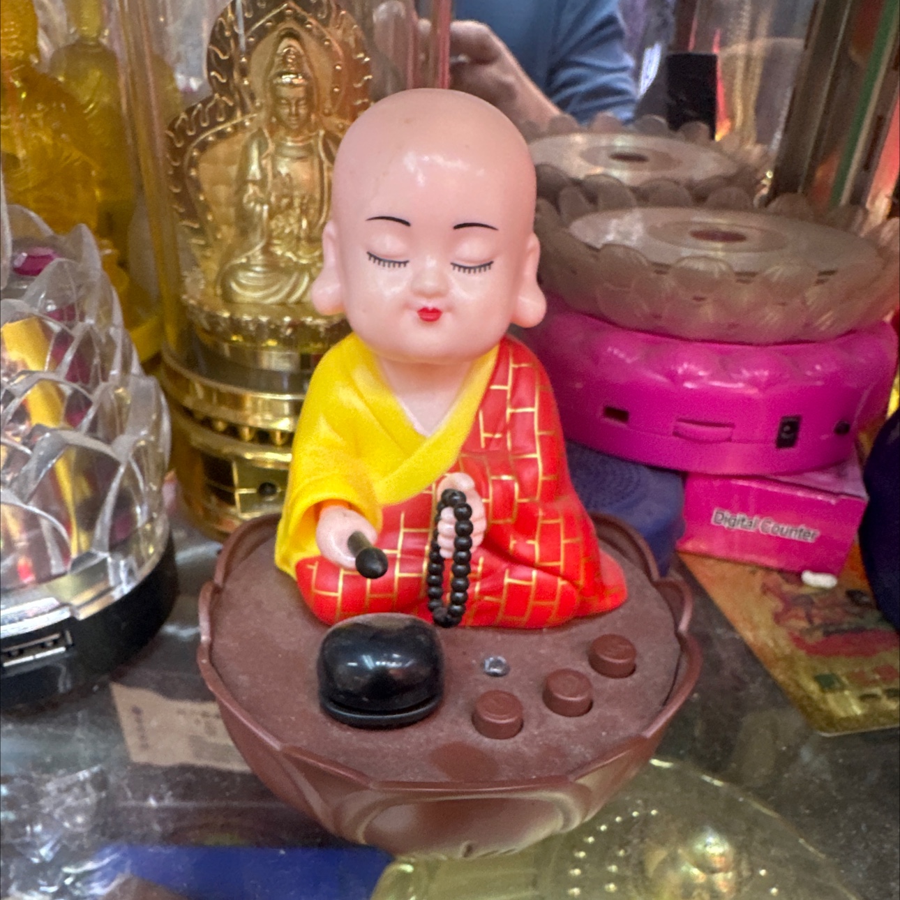 观音。佛。各类能动佛机！6首佛像摆件佛具用品雕塑神像佛像佛像佛像佛像佛具用品佛具用品佛具用品佛像玉观音佛像玉观音详情图5