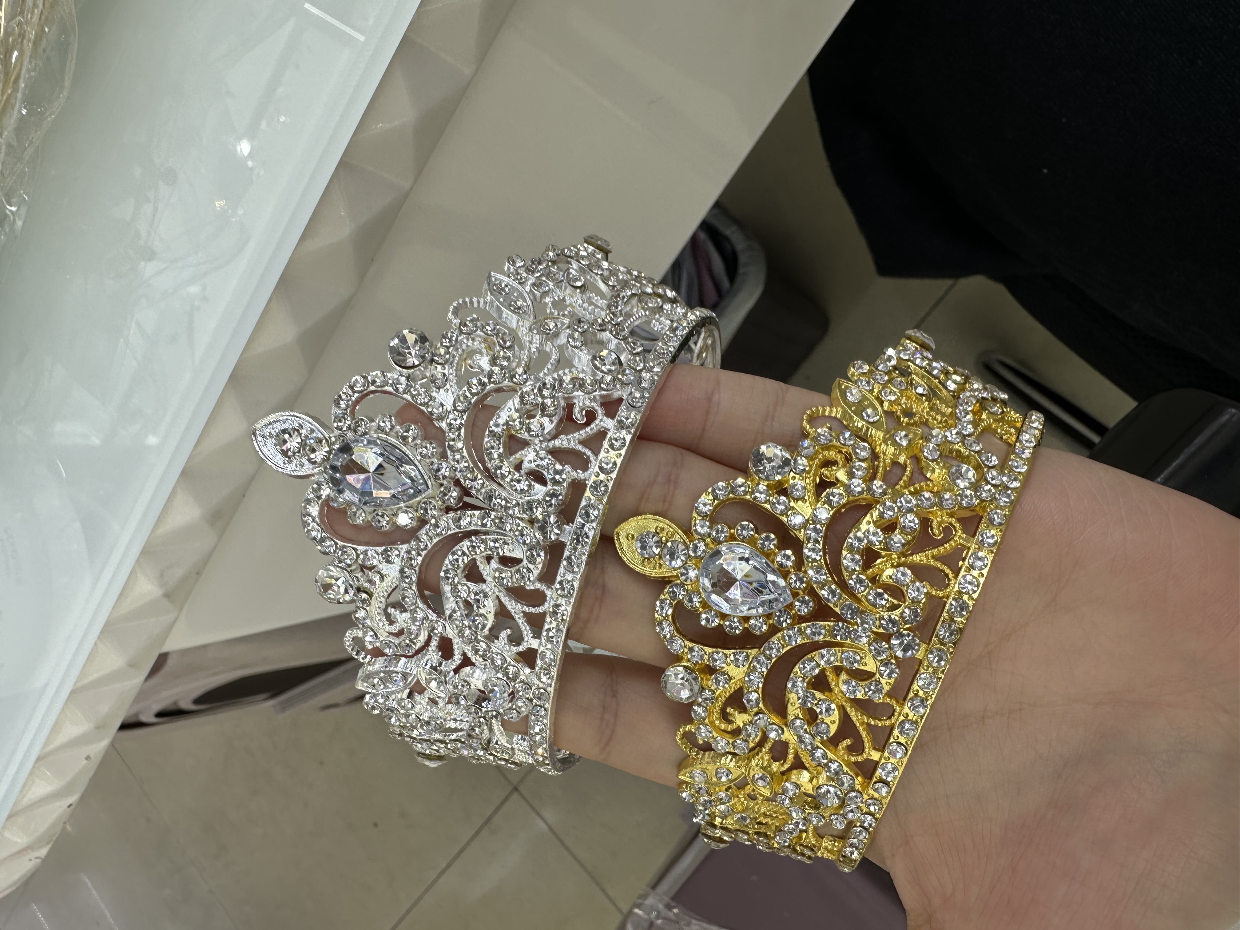 精美合金皇冠 蛋糕装饰工艺品鲜花皇冠新娘皇冠 儿童成人饰品