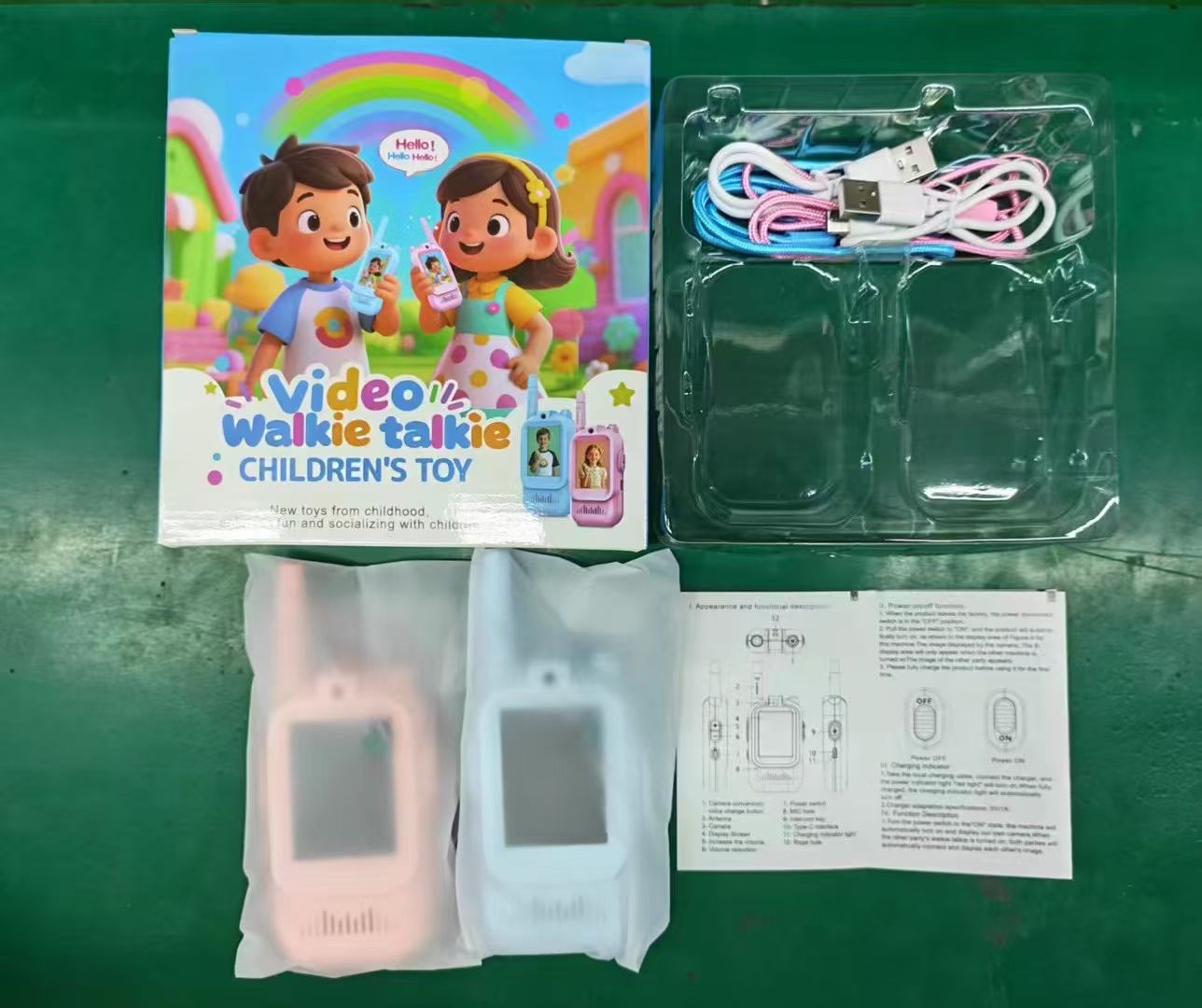 视频对讲机适合幼儿益智游戏玩具玩具儿童照相机儿童玩具